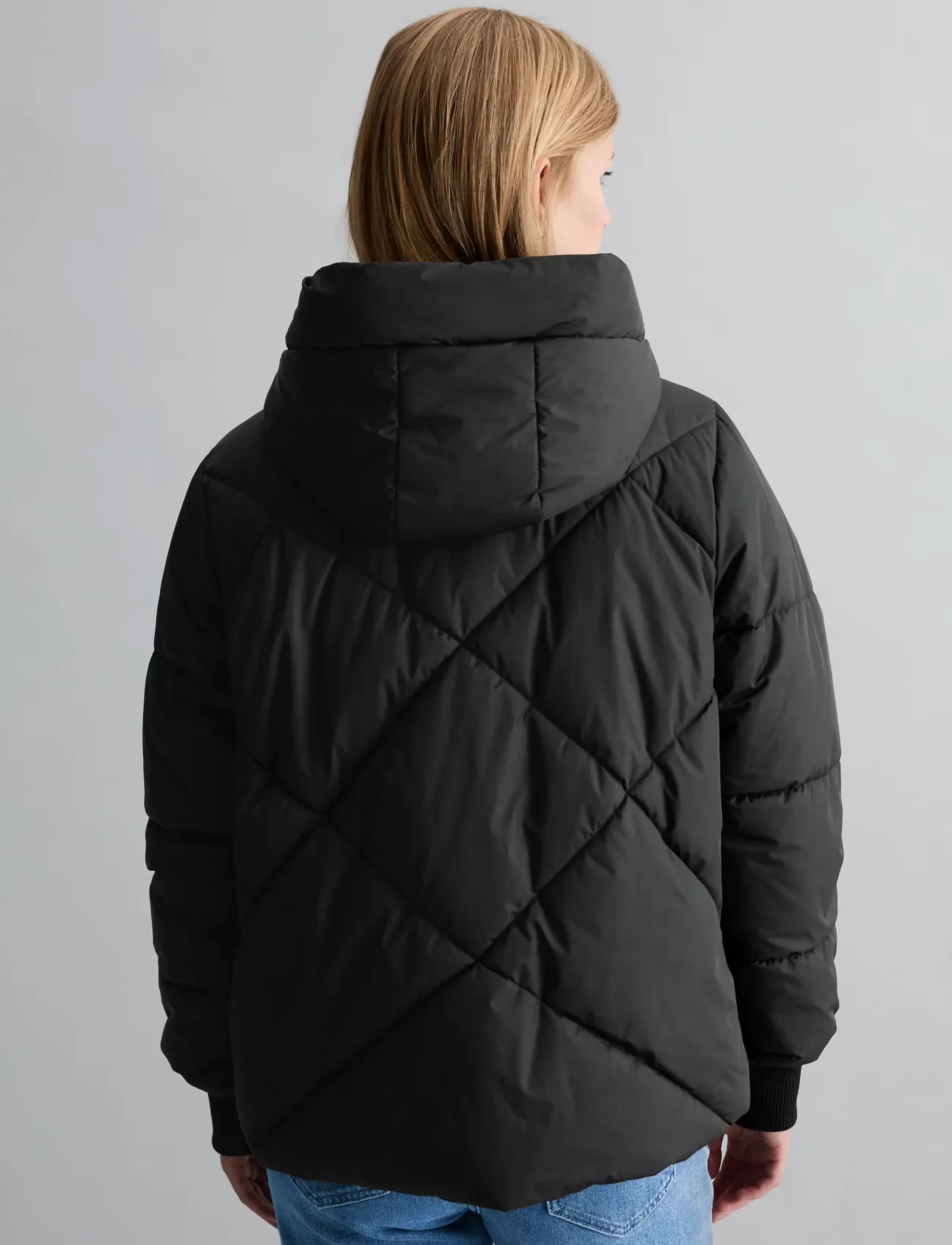 Marc O'Polo - Woven Outdoor Jackets, Diamond Puffer - dygsniuotosios striukės - black - 3