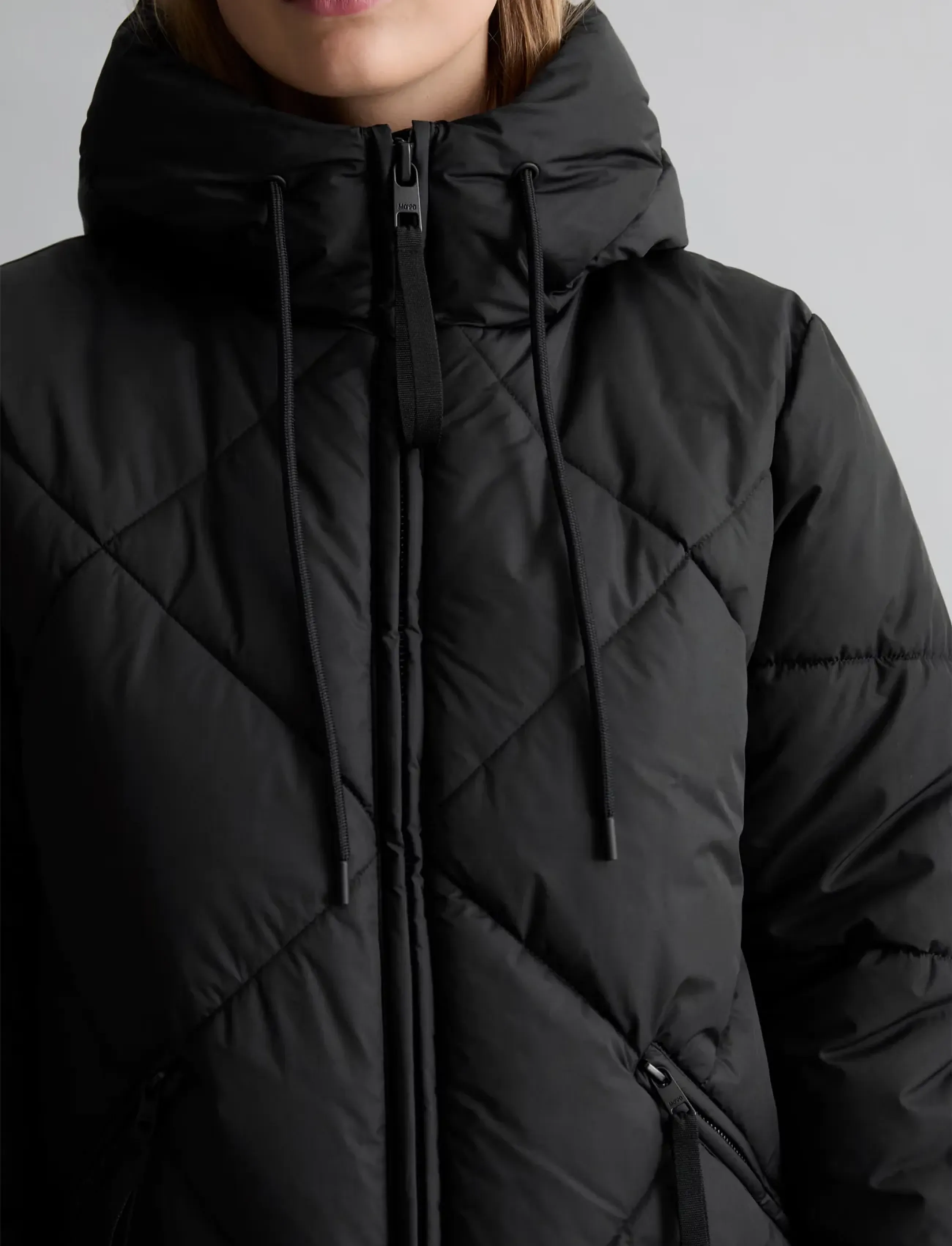 Marc O'Polo - Woven Outdoor Jackets, Diamond Puffer - dygsniuotosios striukės - black - 4