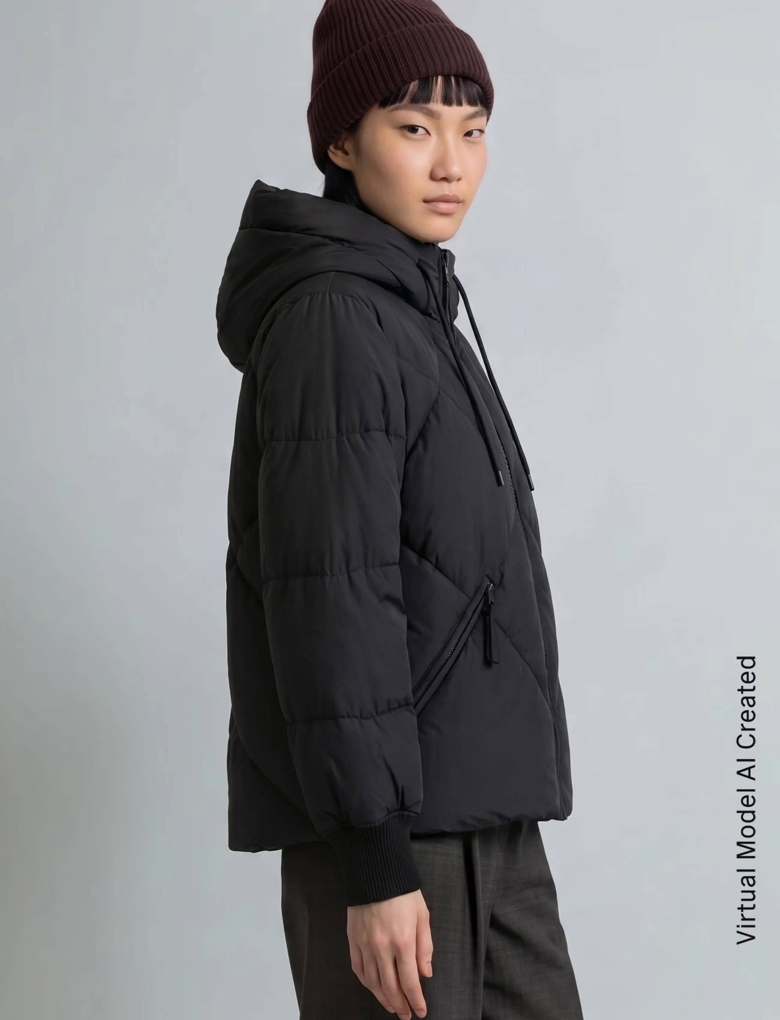 Marc O'Polo - Woven Outdoor Jackets, Diamond Puffer - black - 4