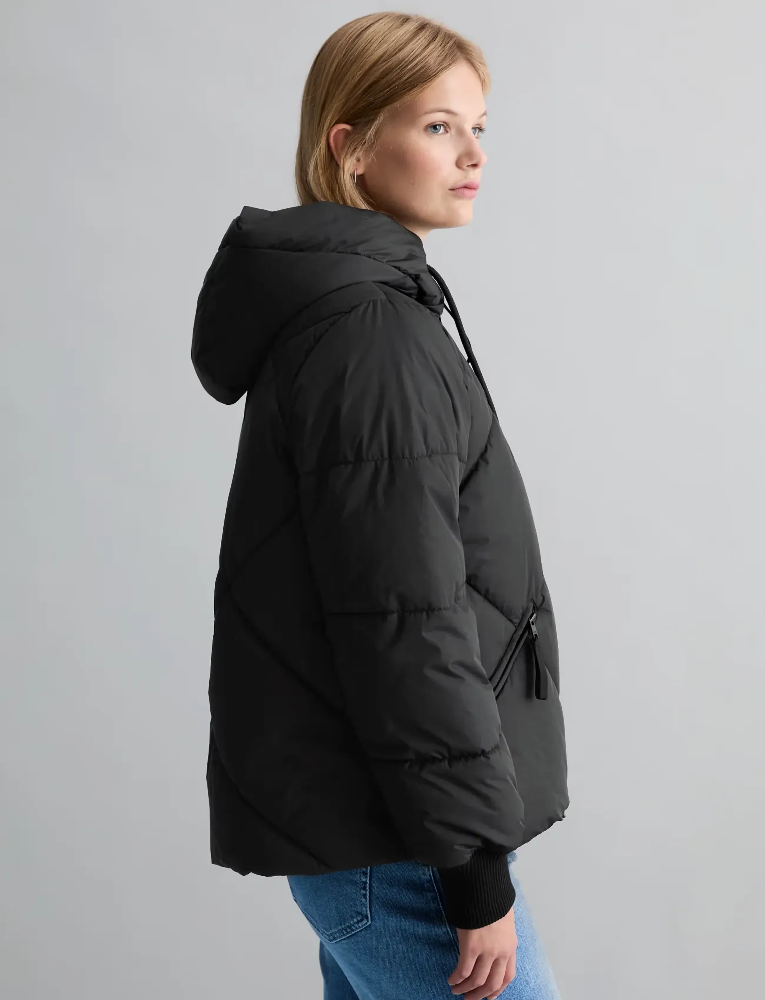 Marc O'Polo - Woven Outdoor Jackets, Diamond Puffer - dygsniuotosios striukės - black - 5