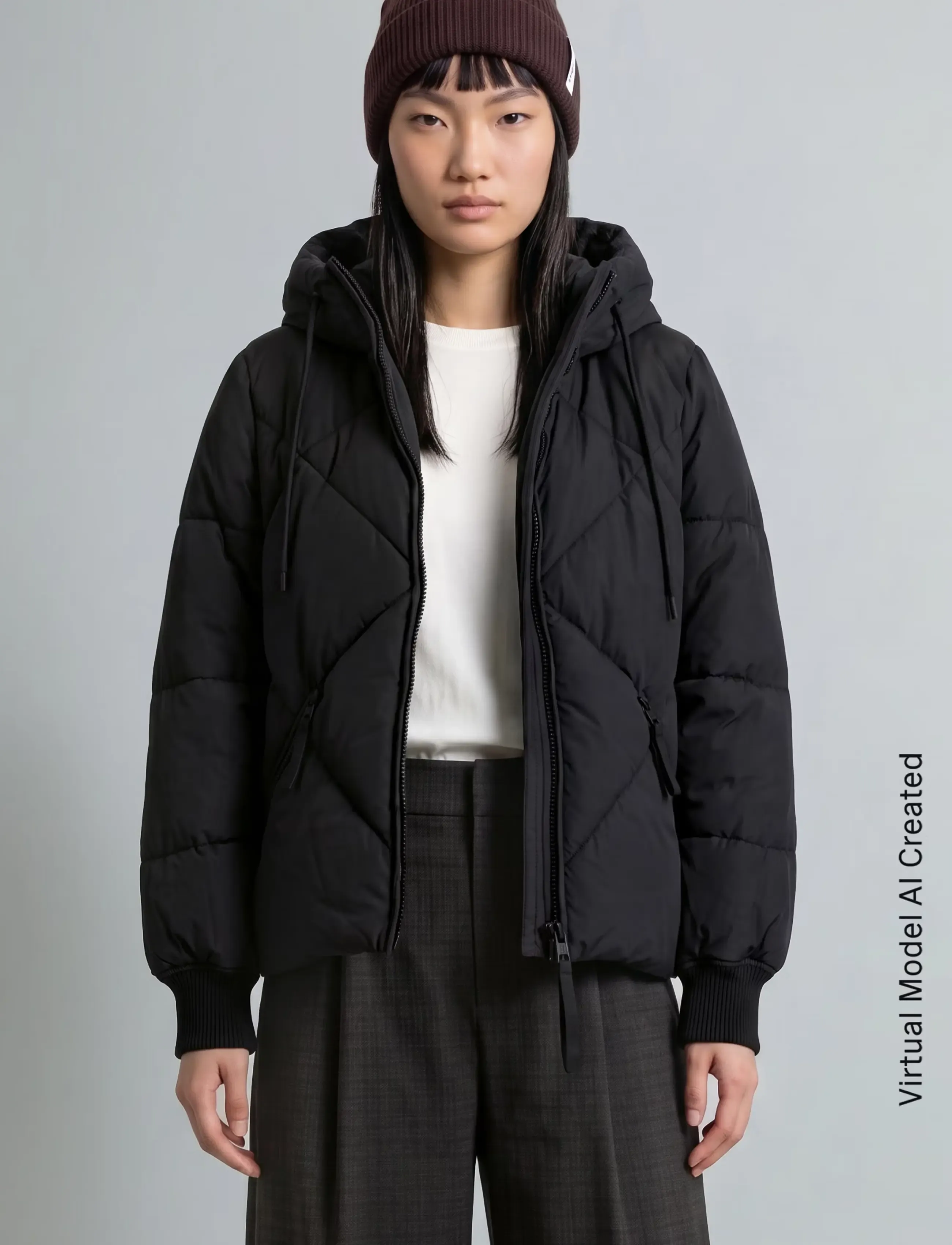 Marc O'Polo - Woven Outdoor Jackets, Diamond Puffer - black - 5