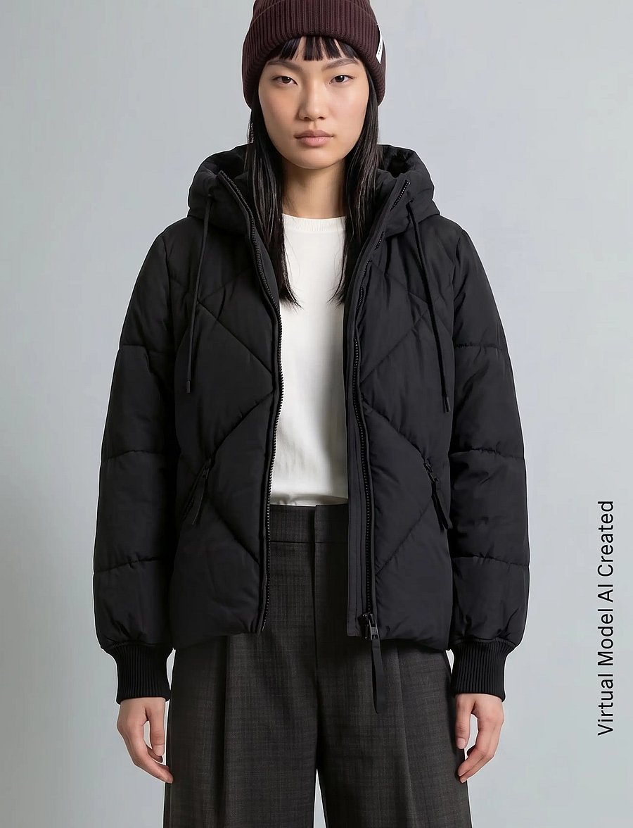 Marc O'Polo - Woven Outdoor Jackets, Diamond Puffer - black - 5