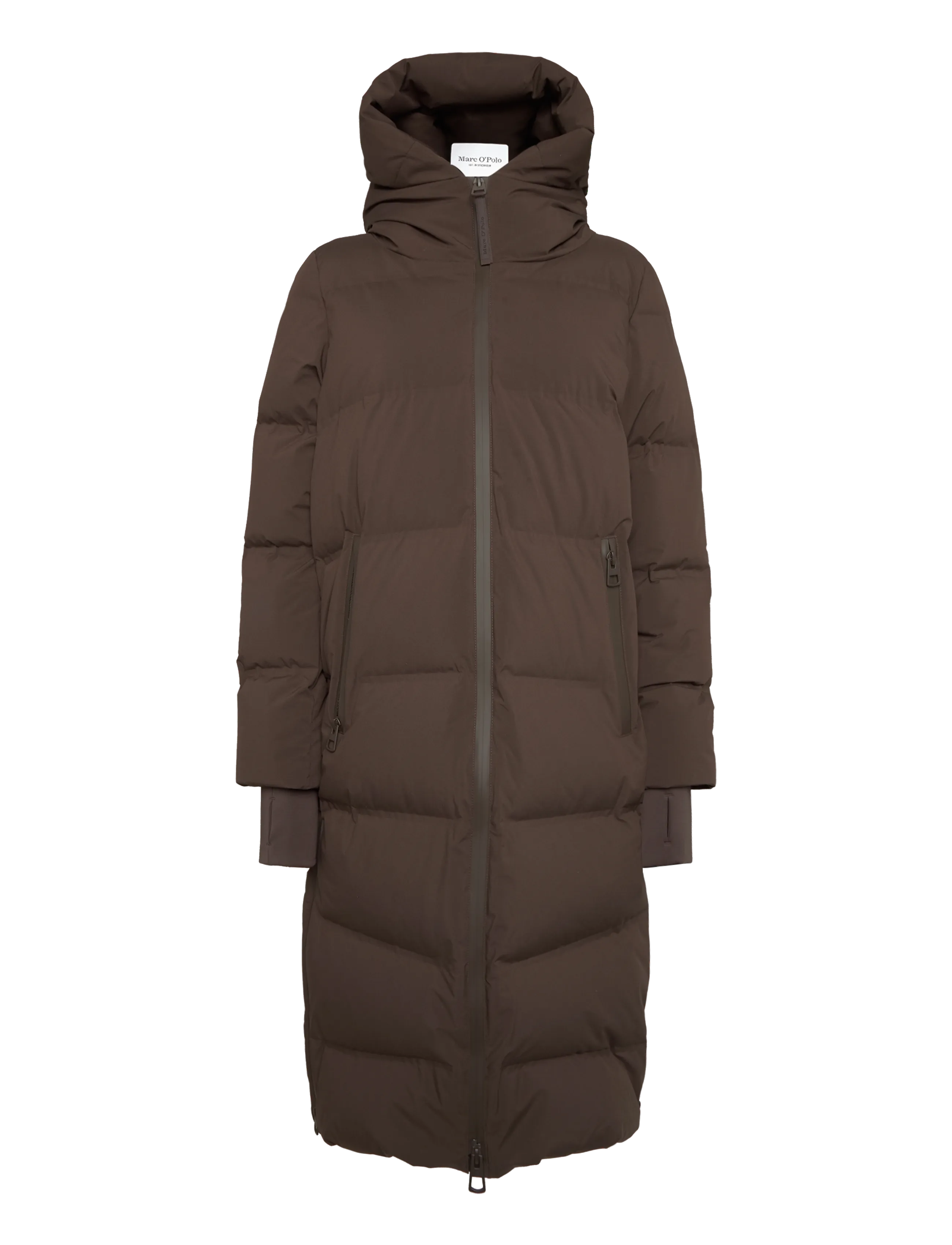 Marc O'Polo - Woven Outdoor Coats - vinterjakker - burnt coffee - 1