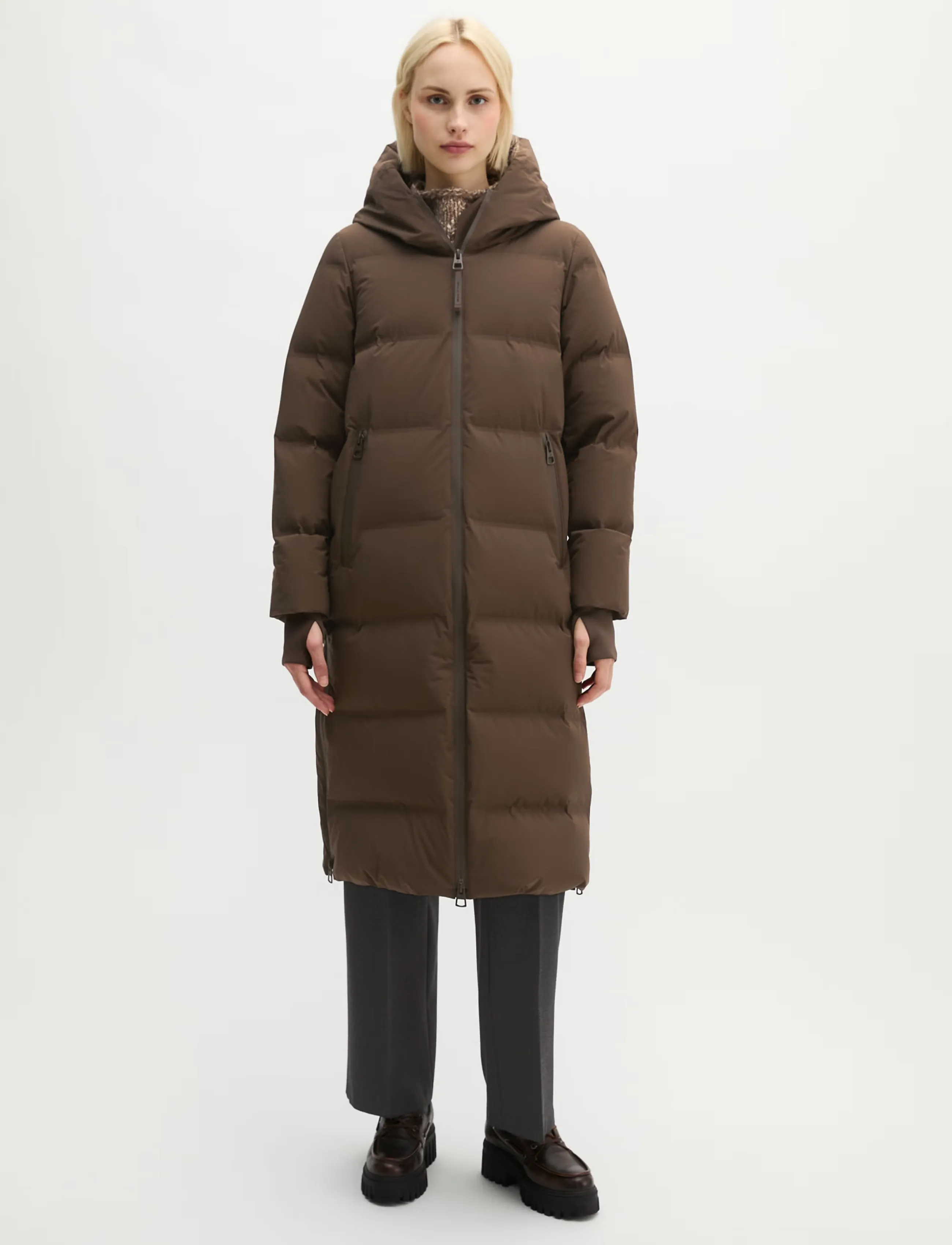Marc O'Polo - Woven Outdoor Coats - burnt coffee - 5
