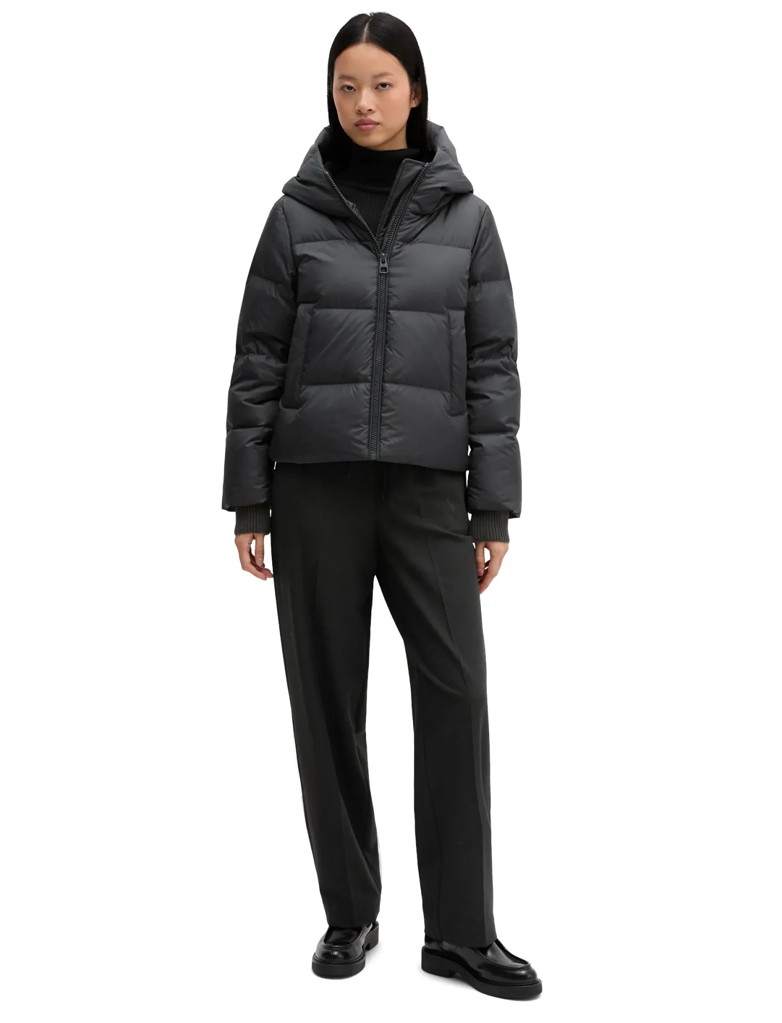 Marc O'Polo - Woven Outdoor Jackets - fall jackets - light graphite - 5