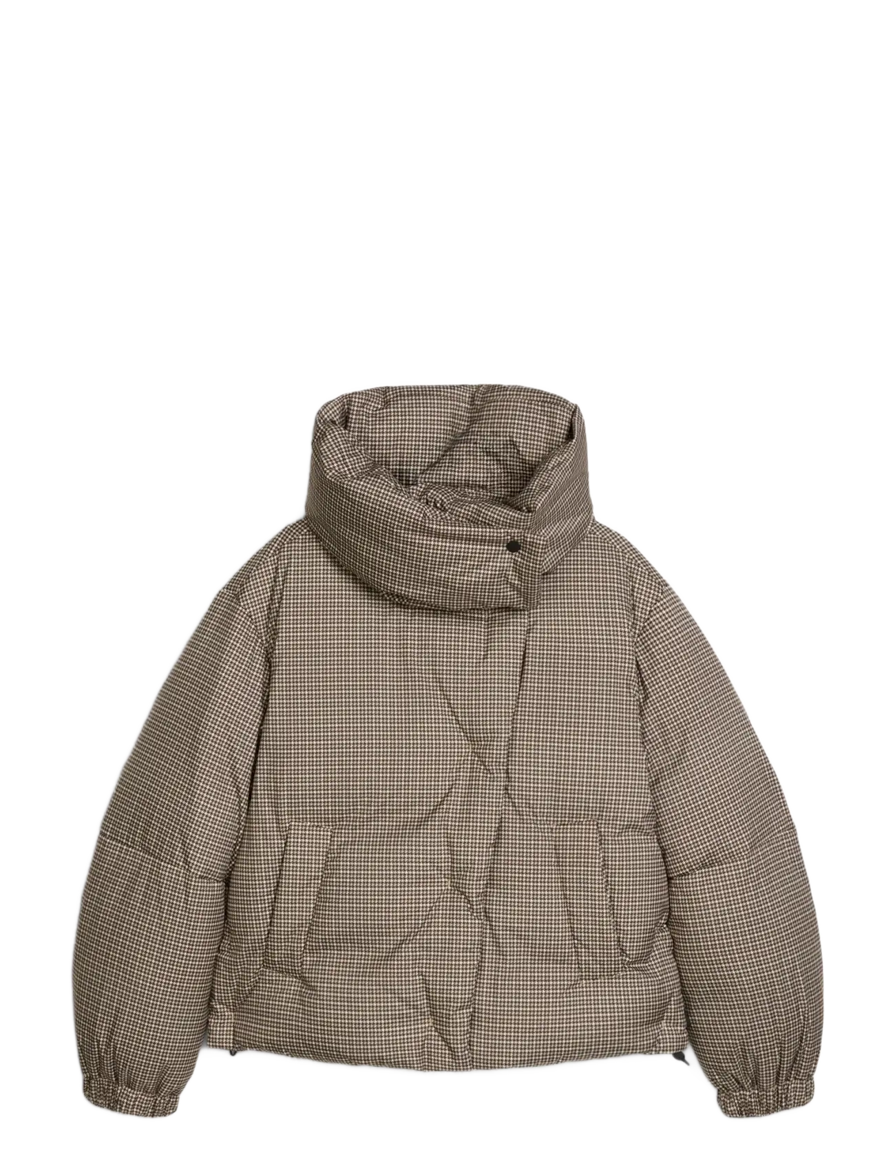 Marc O'Polo - Woven Outdoor Jackets, Check Down - light brown_multi_01 - 1