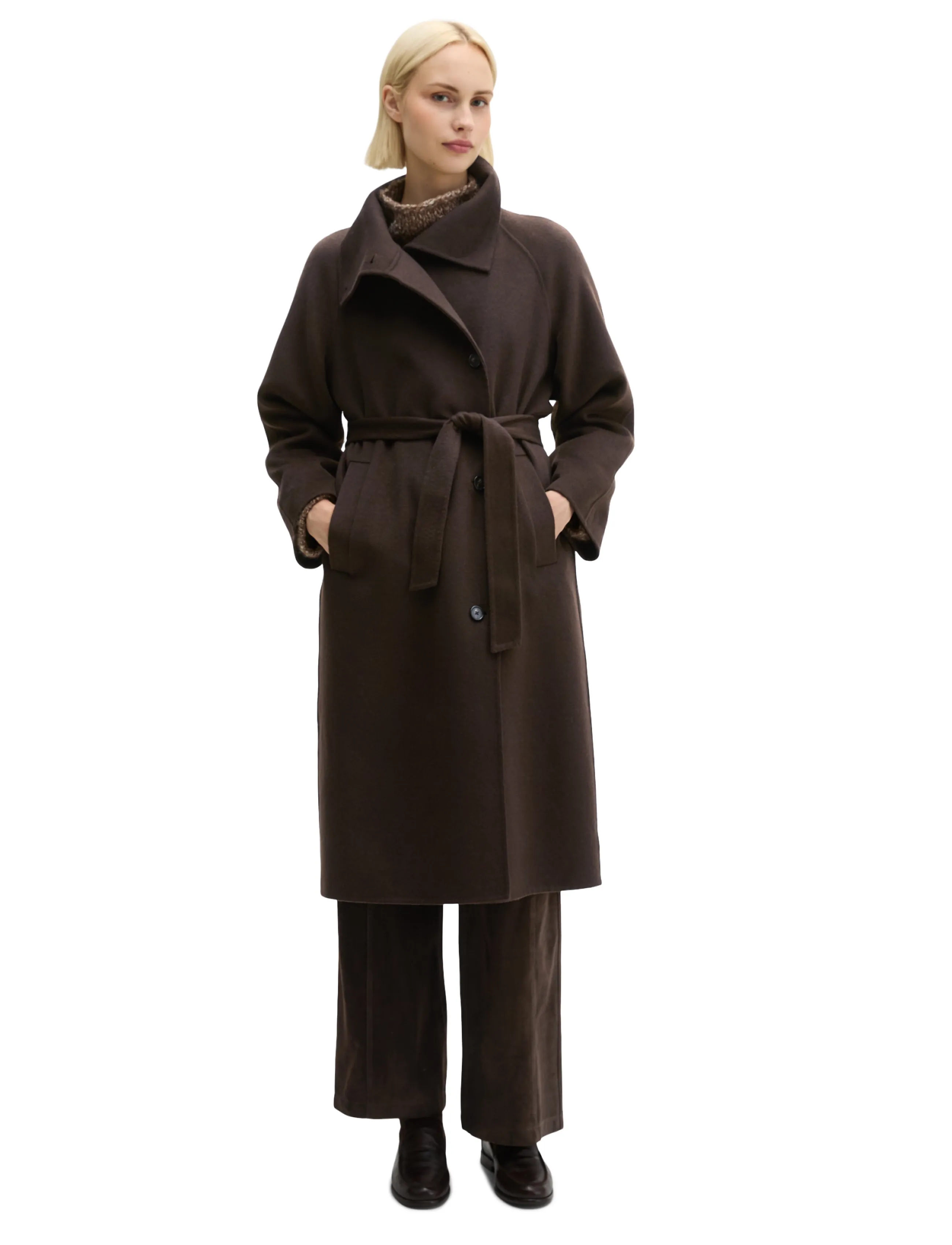 Marc O'Polo - Woven Outdoor Coats - vinterjakker - burnt coffee - 4