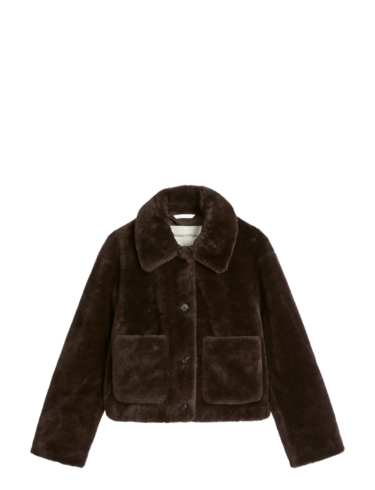 Marc O'Polo - Woven Outdoor Jackets - kunstpelz - burnt coffee - 1