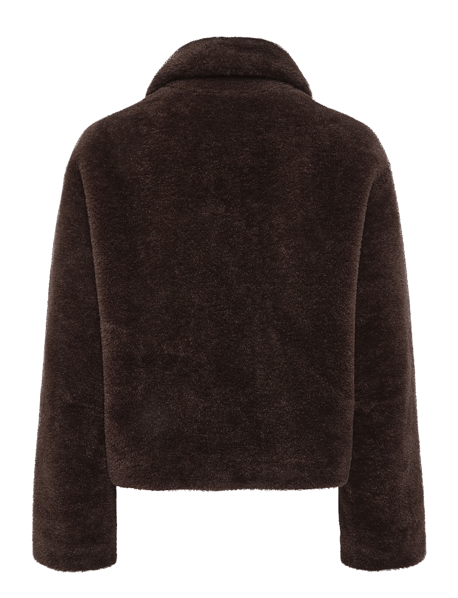Marc O'Polo - Woven Outdoor Jackets - kunstpelz - burnt coffee - 2
