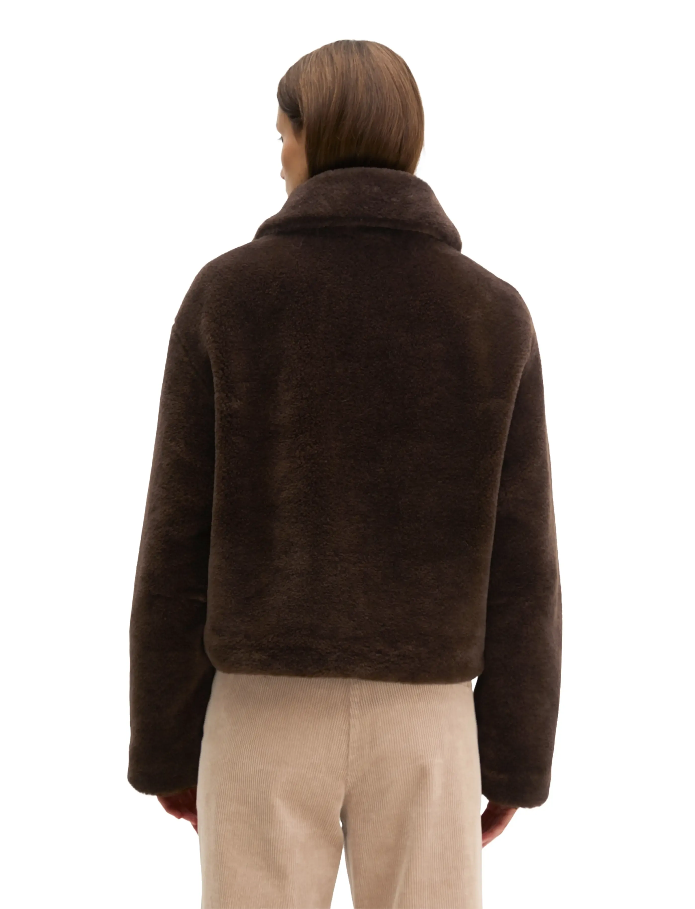 Marc O'Polo - Woven Outdoor Jackets - kunstpelz - burnt coffee - 2