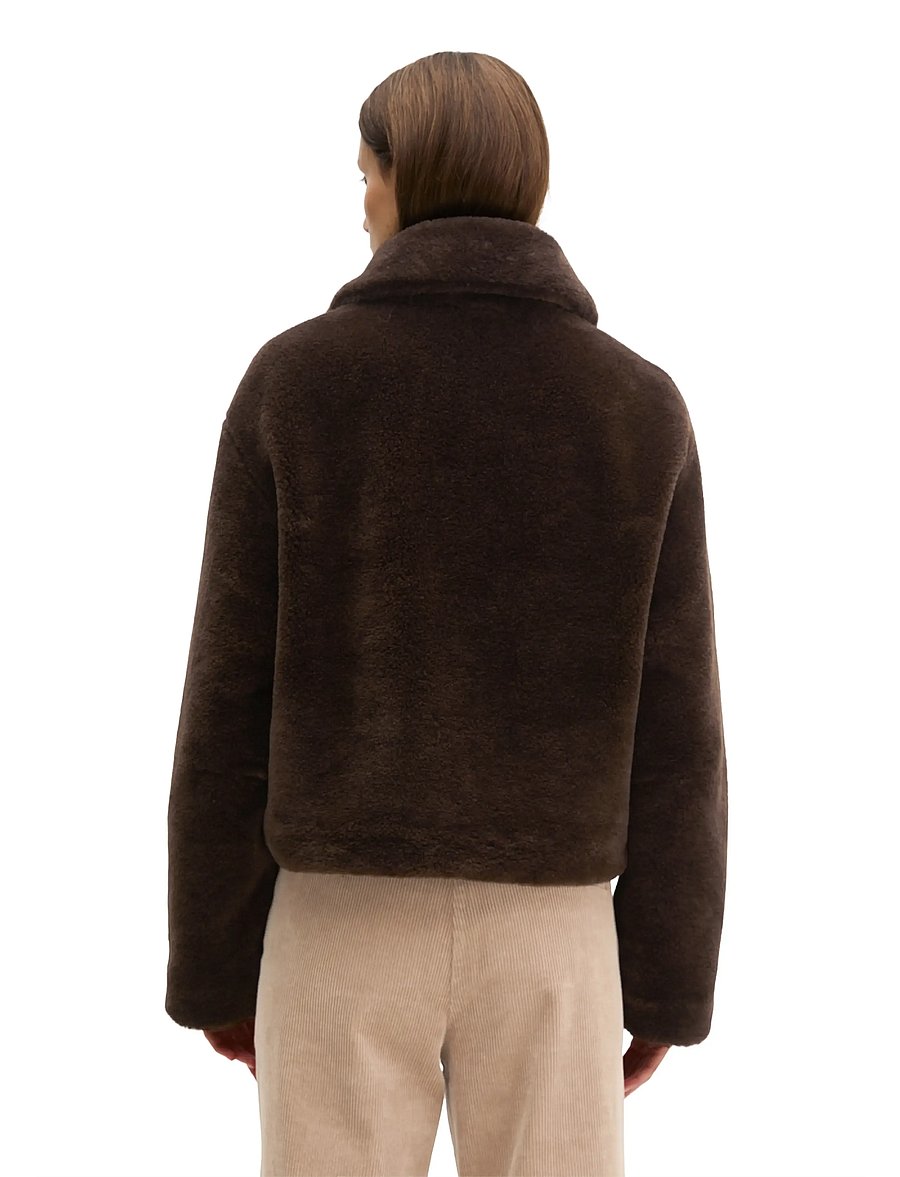 Marc O'Polo - Woven Outdoor Jackets - kunstpelz - burnt coffee - 2