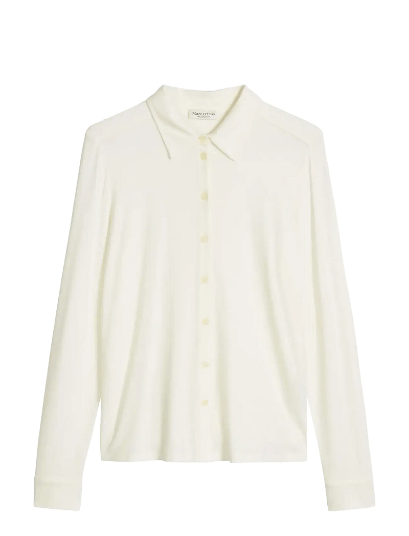 Marc O'Polo - T-SHIRTS LONG SLEEVE - langärmlige blusen - off white - 1