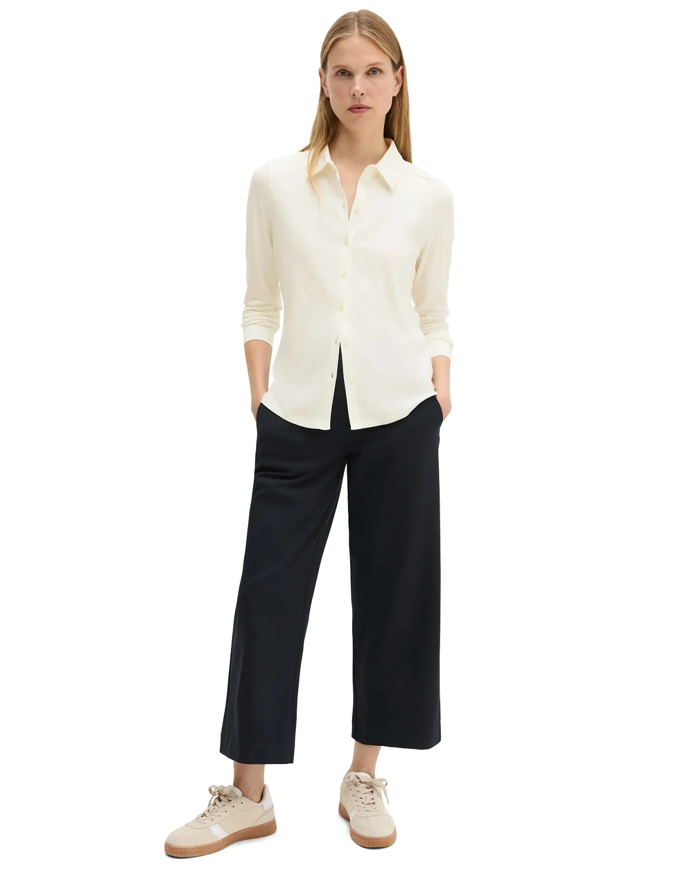 Marc O'Polo - T-SHIRTS LONG SLEEVE - pikkade varrukatega pluusid - off white - 5