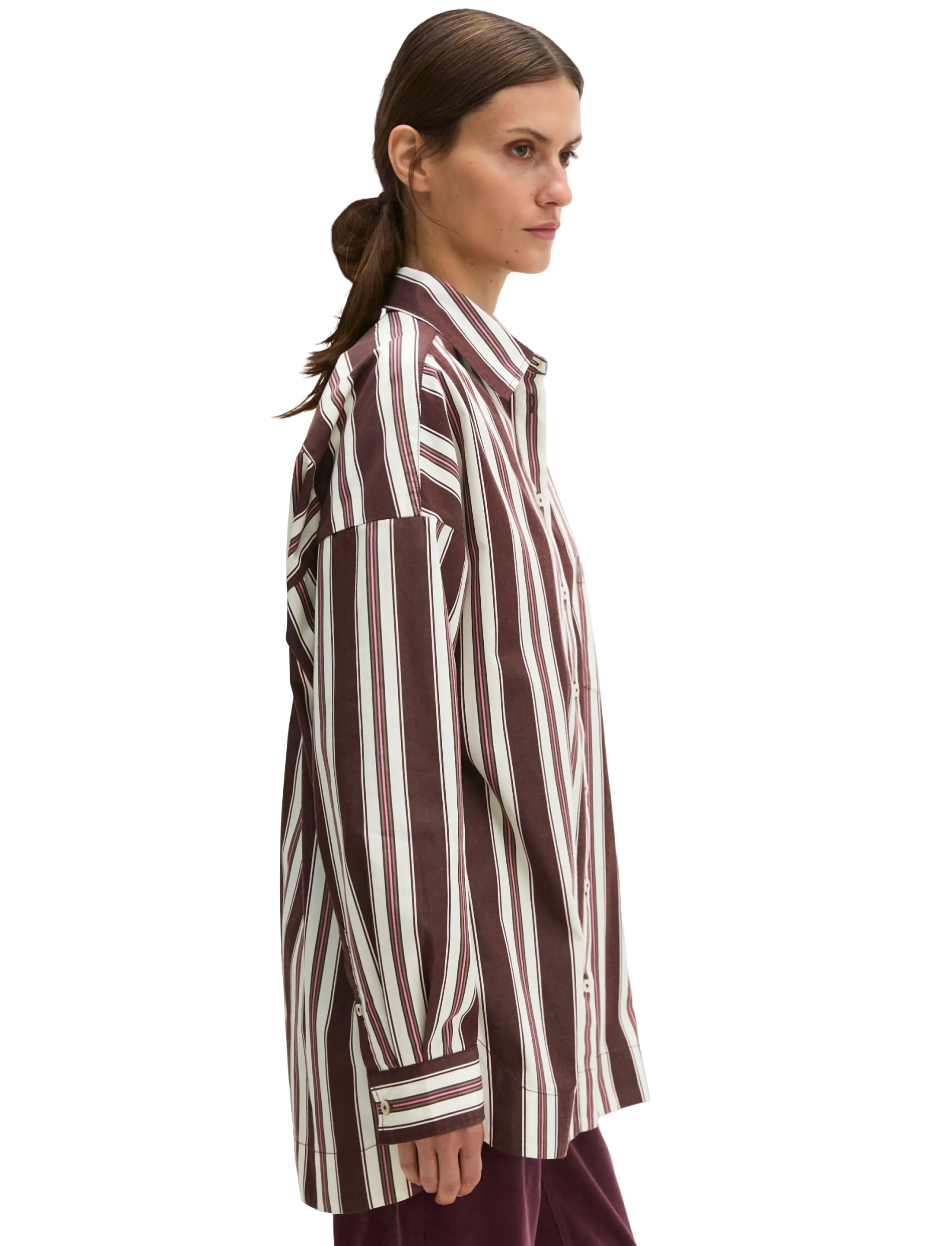 Marc OPolo Woven Blouses Lsl, Y/D Stripes skjortor & blusar dam – bild 4