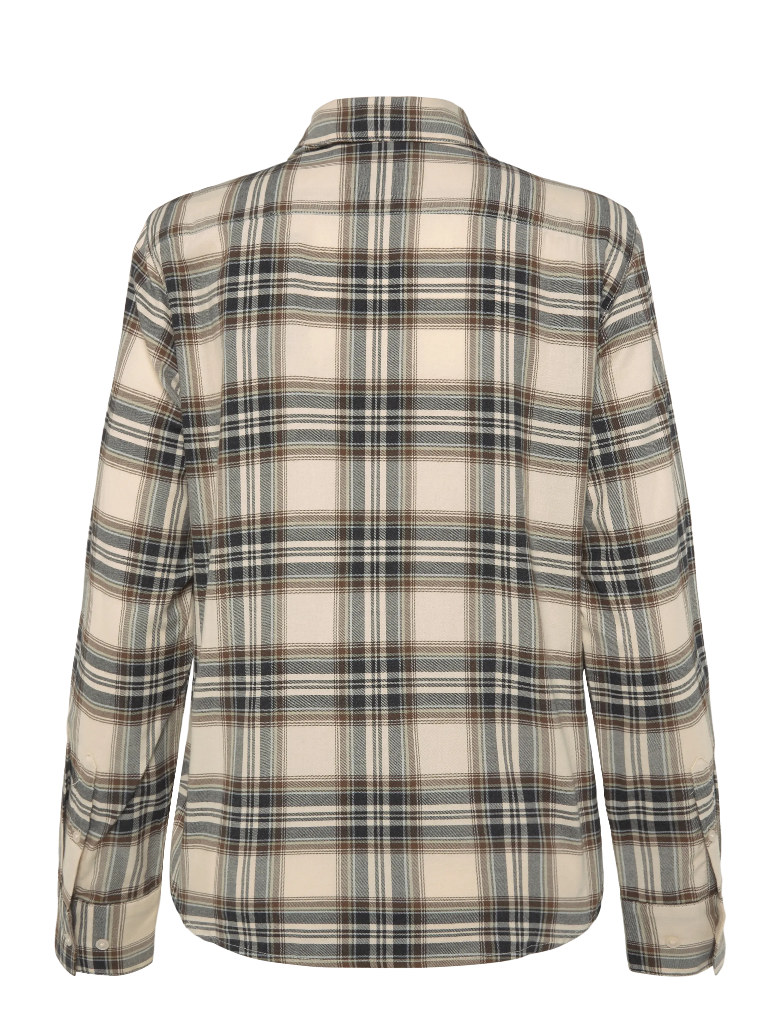 Marc O'Polo - Woven Blouses, LSL, Y/D Checks - pikkade varrukatega pluusid - offwhite_multi_01 - 2