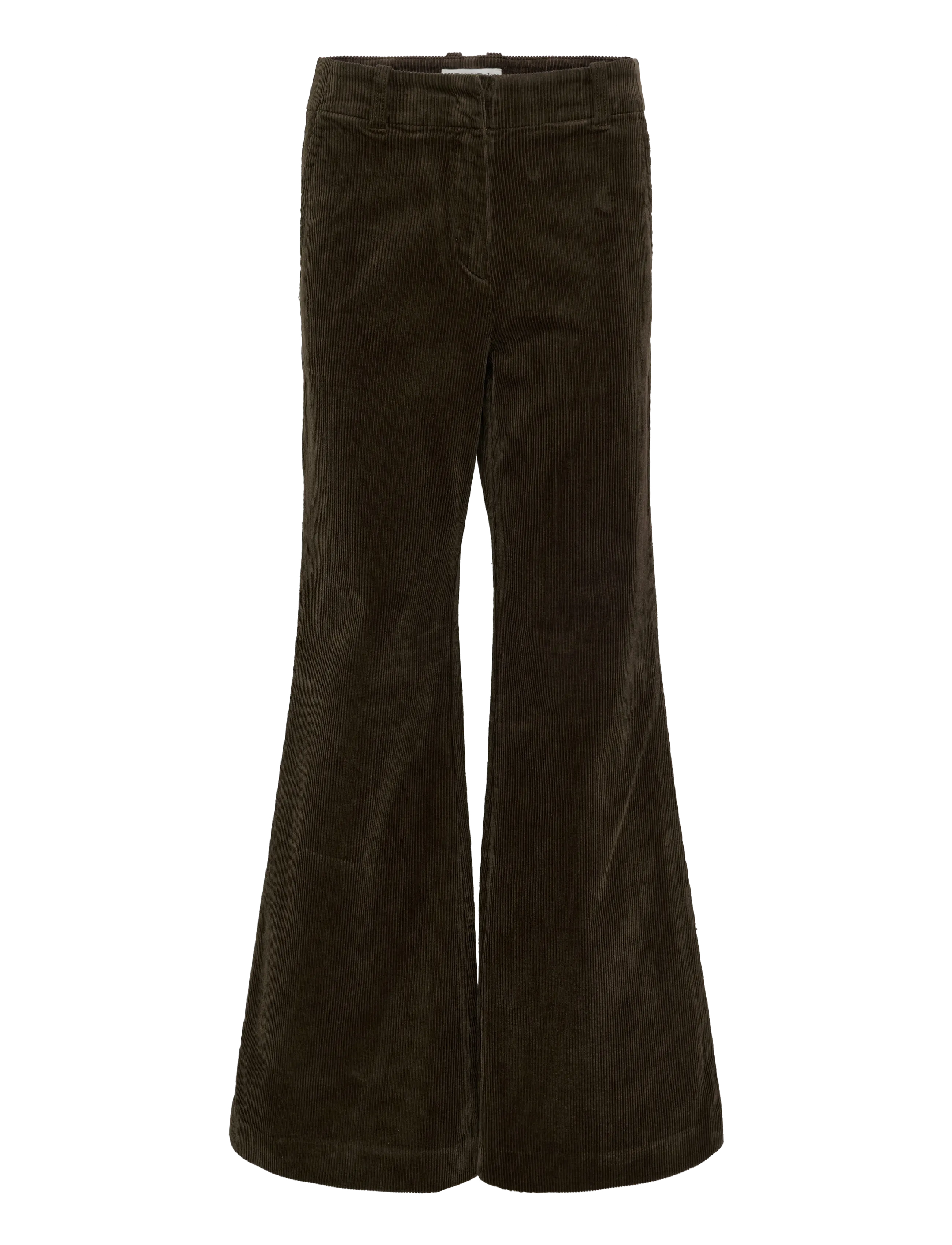Marc O'Polo - Woven Pants - utsvängda byxor - burnt coffee - 1