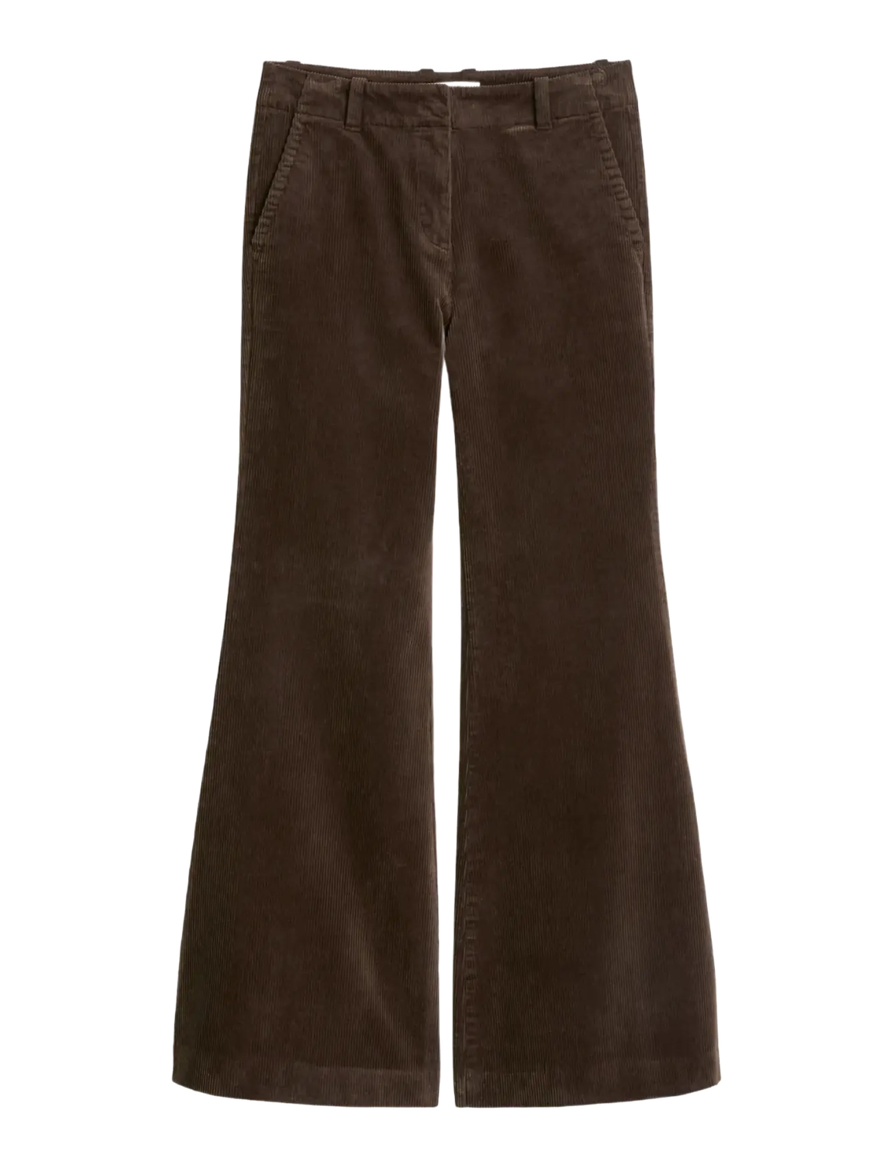 Marc O'Polo - Woven Pants - flares - burnt coffee - 1