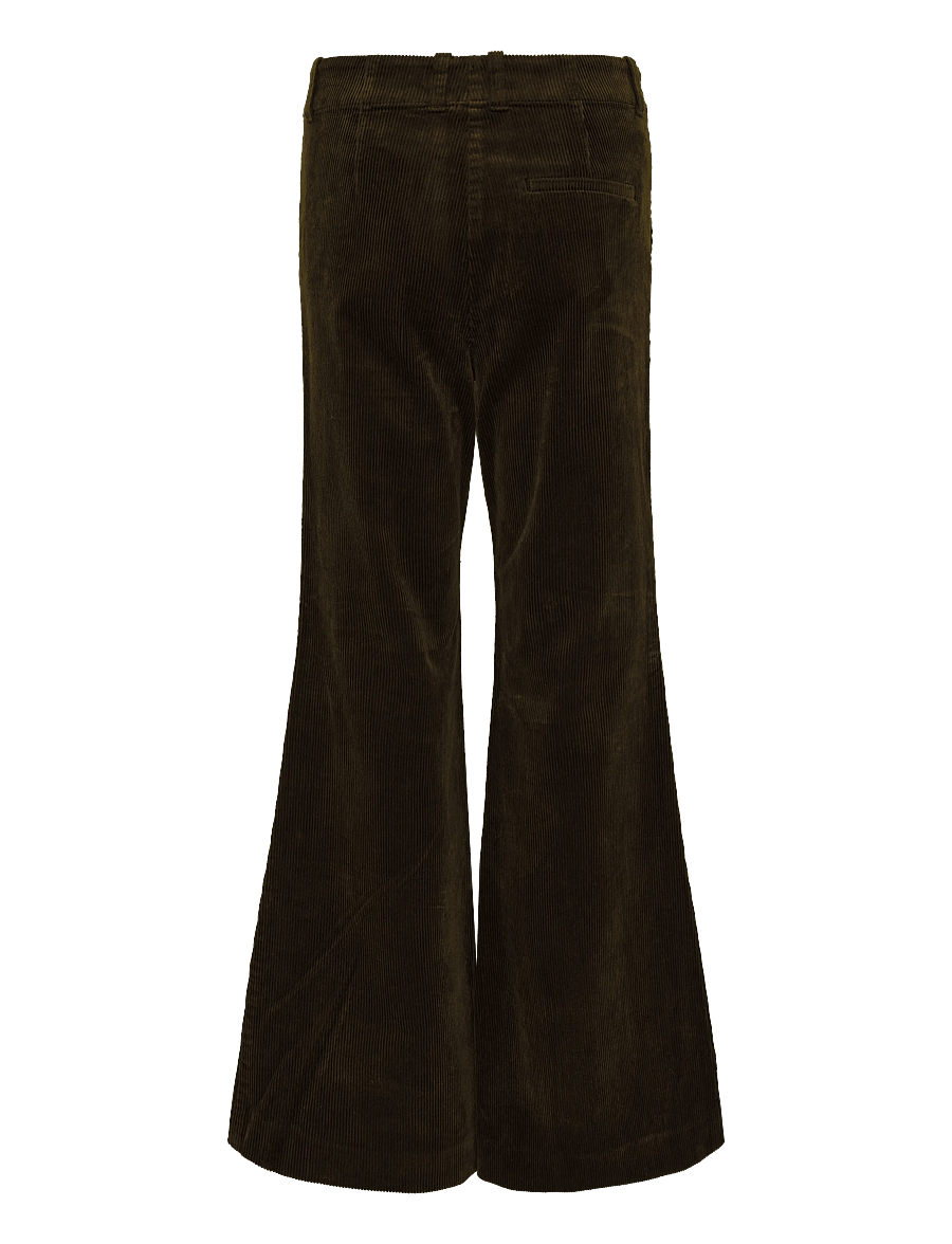 Marc O'Polo - Woven Pants - utsvängda byxor - burnt coffee - 2