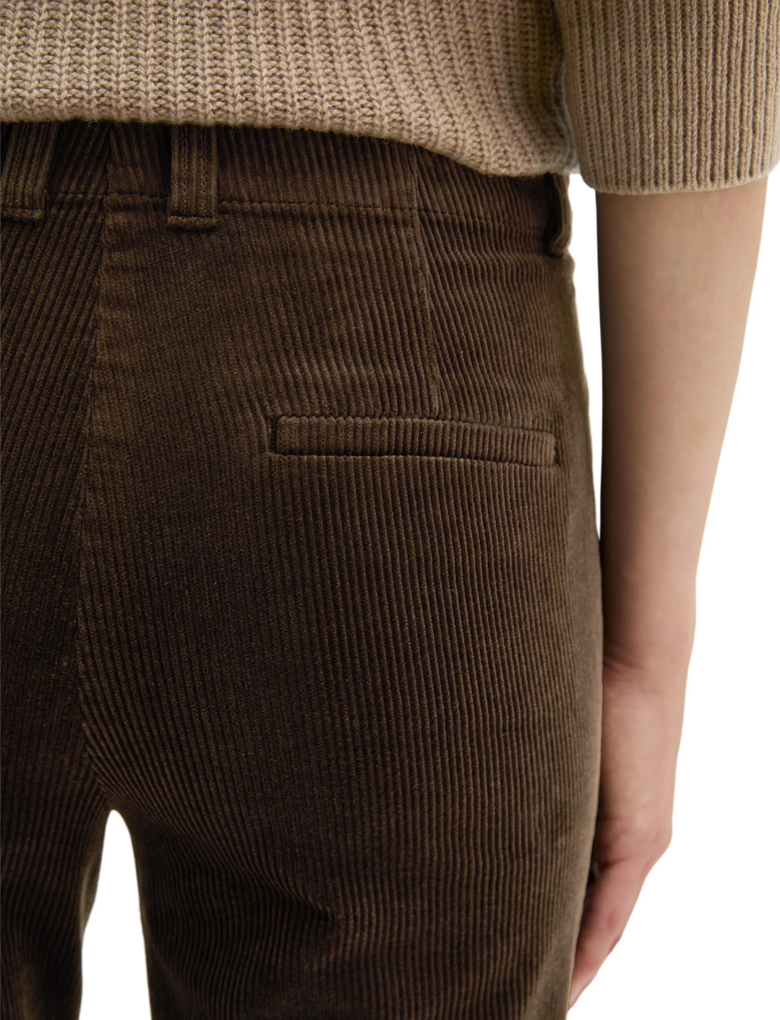 Marc O'Polo - Woven Pants - flares - burnt coffee - 3