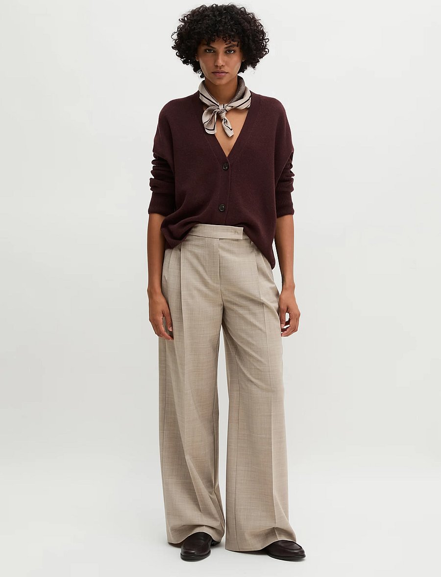 Marc O'Polo - Woven Pants - vida byxor - stone taupe melange - 5