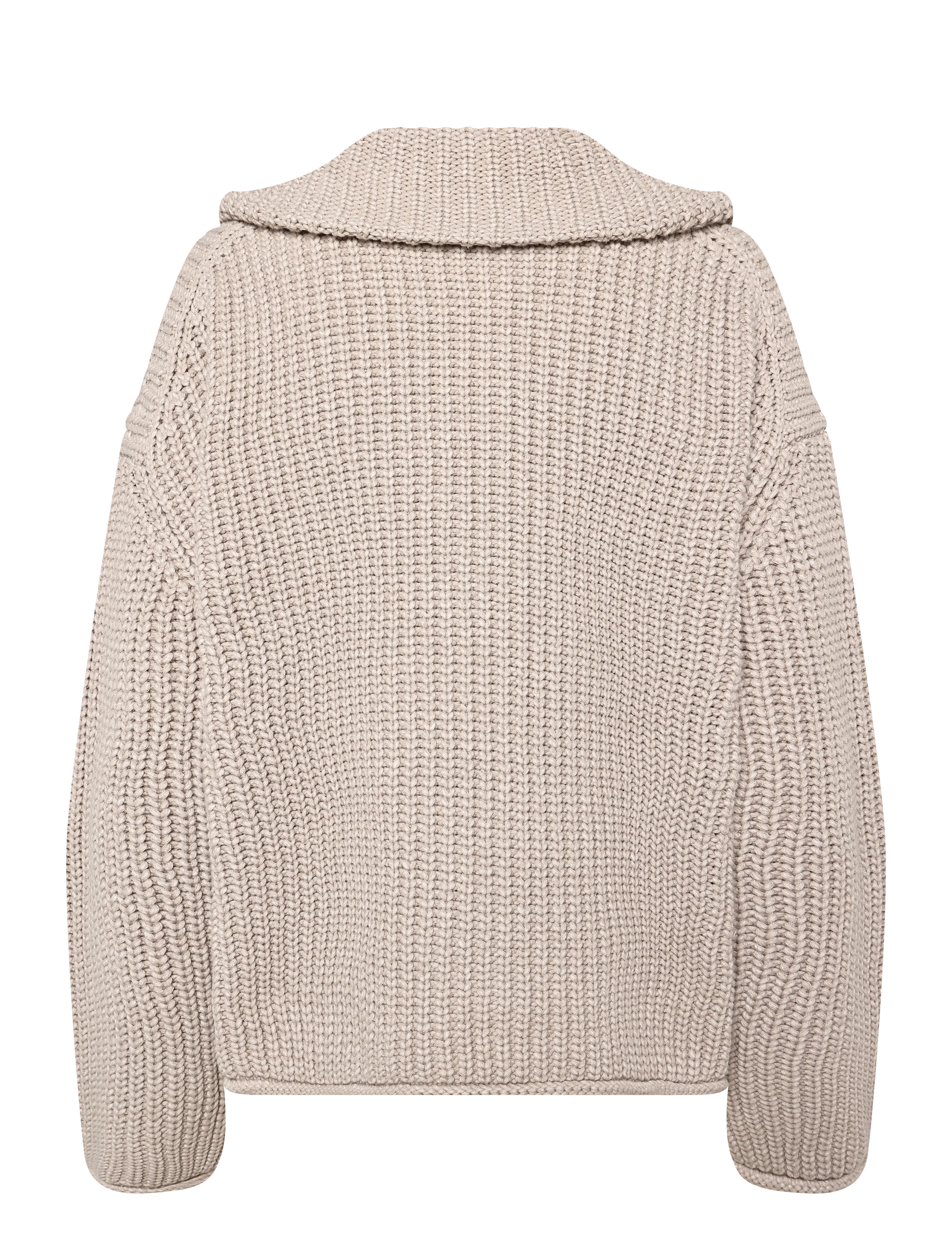 Marc O'Polo - Cardigans, LSL, Collar, Zipper - kardiganid - natural - 2