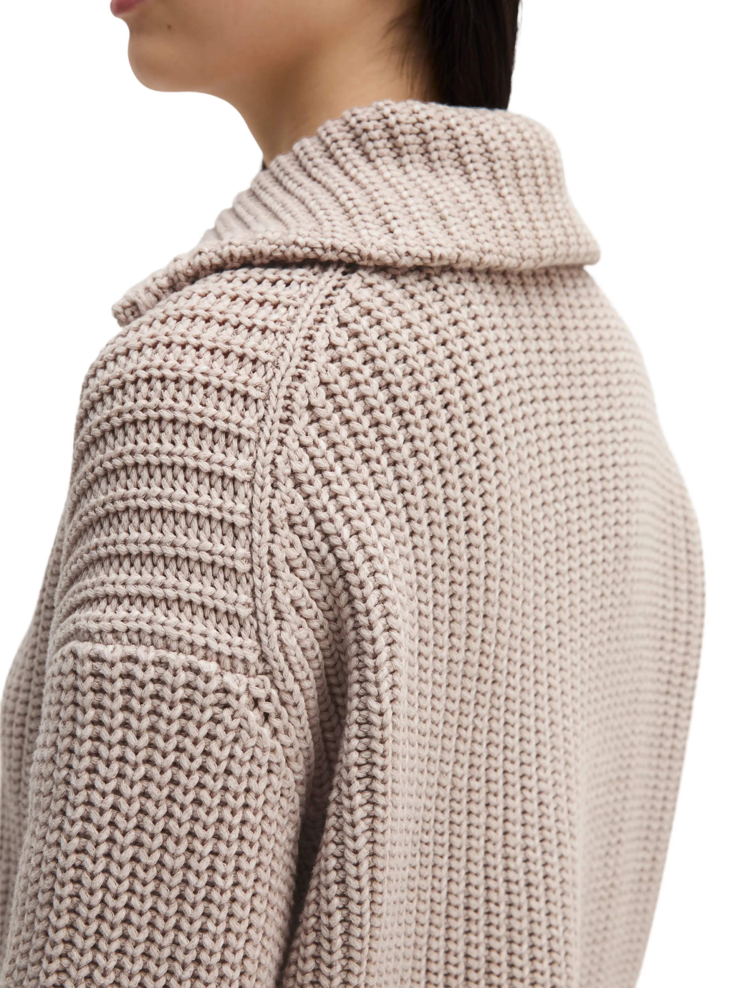 Marc O'Polo - Cardigans, LSL, Collar, Zipper - kardiganid - natural - 4