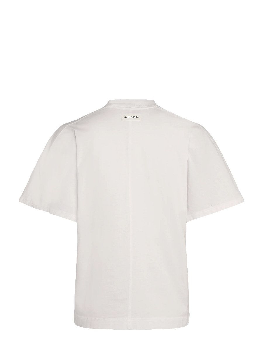 Marc O'Polo - T-Shirts Shortsleeve Mockneck - t-shirts - white - 2