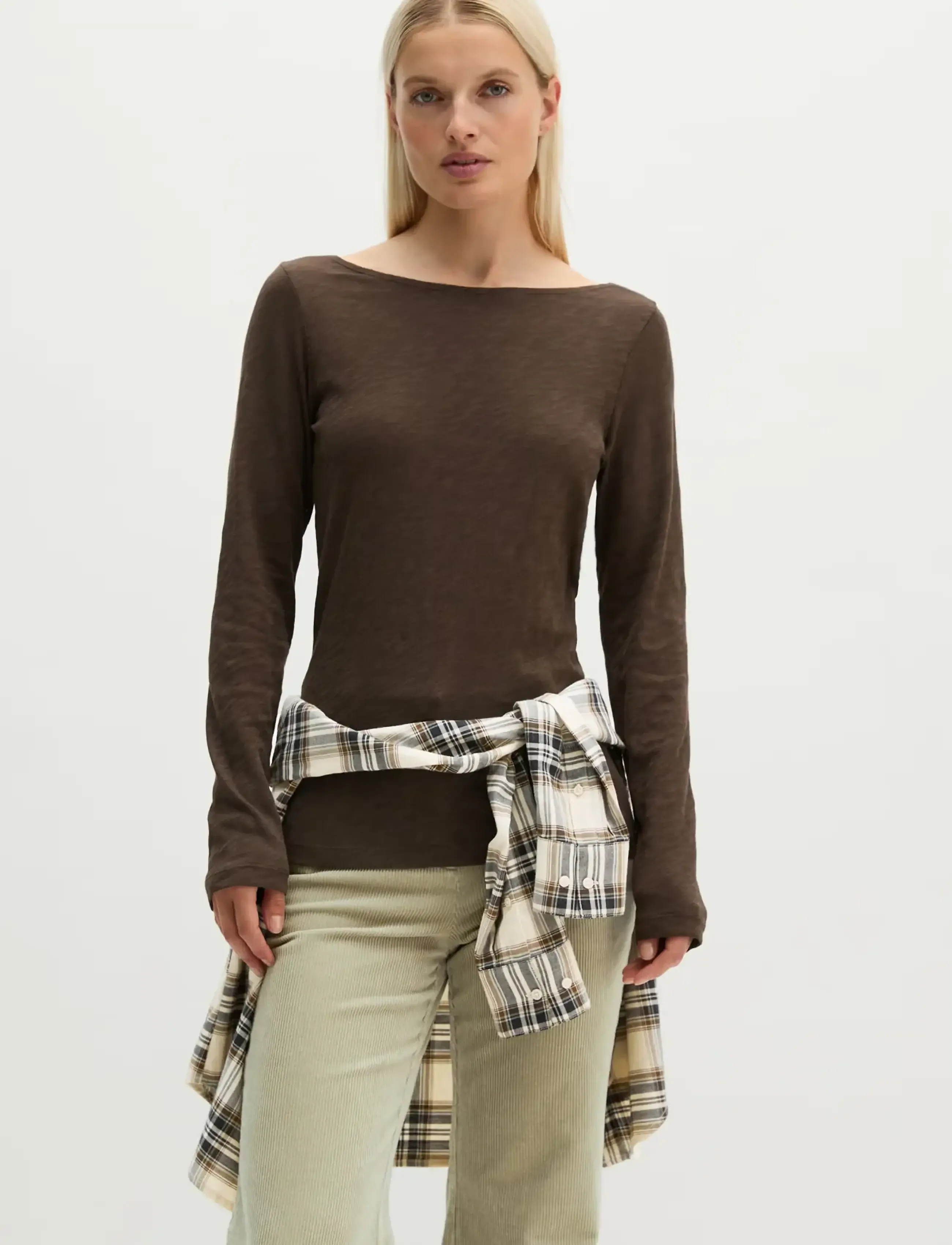 Marc OPolo T-Shirt, Longsleeve, Boat Neck dam – bild 5