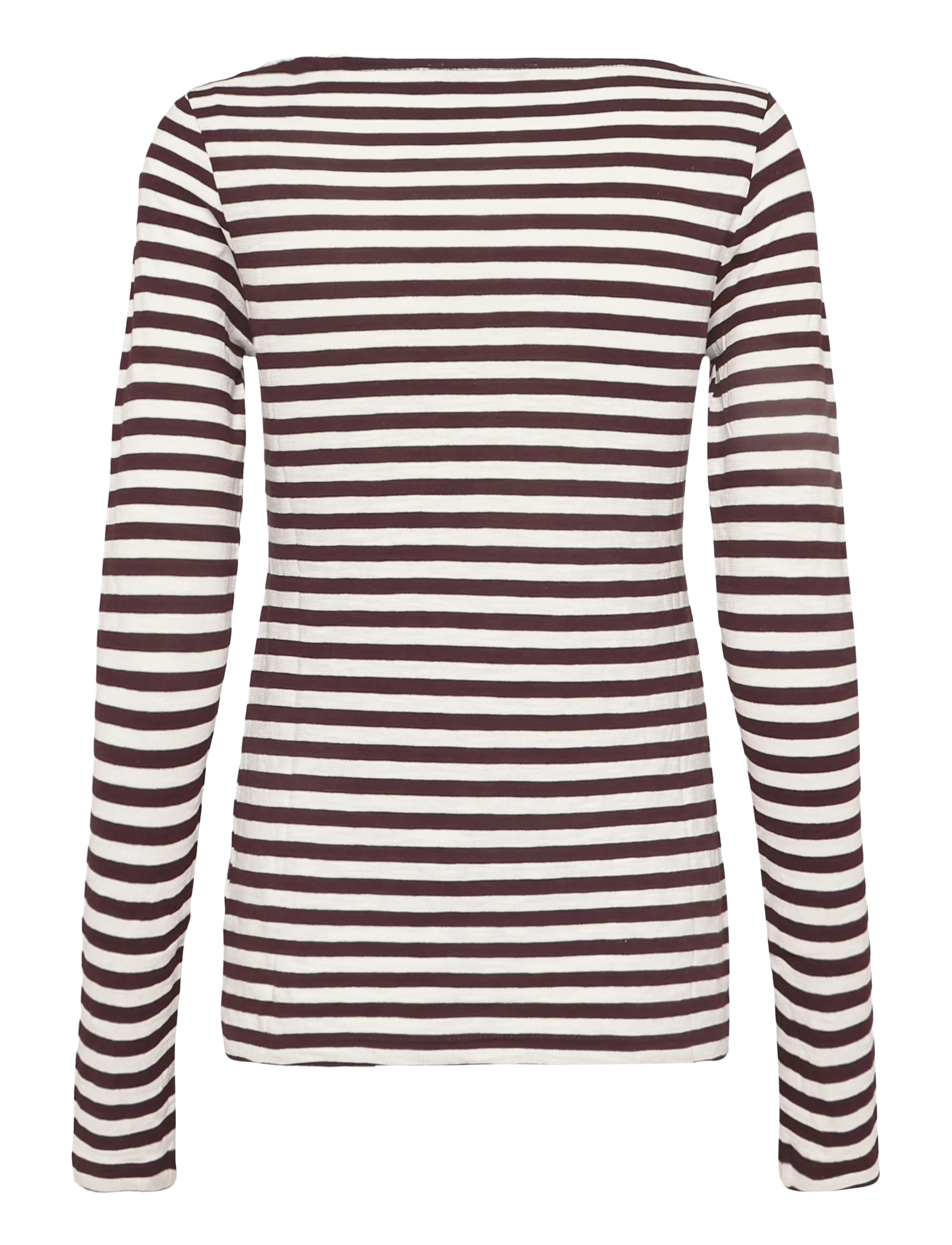 Marc O'Polo - T-Shirt, Longsleeve, Stripe - pikkade varrukatega topid - dark red_multi_05 - 2