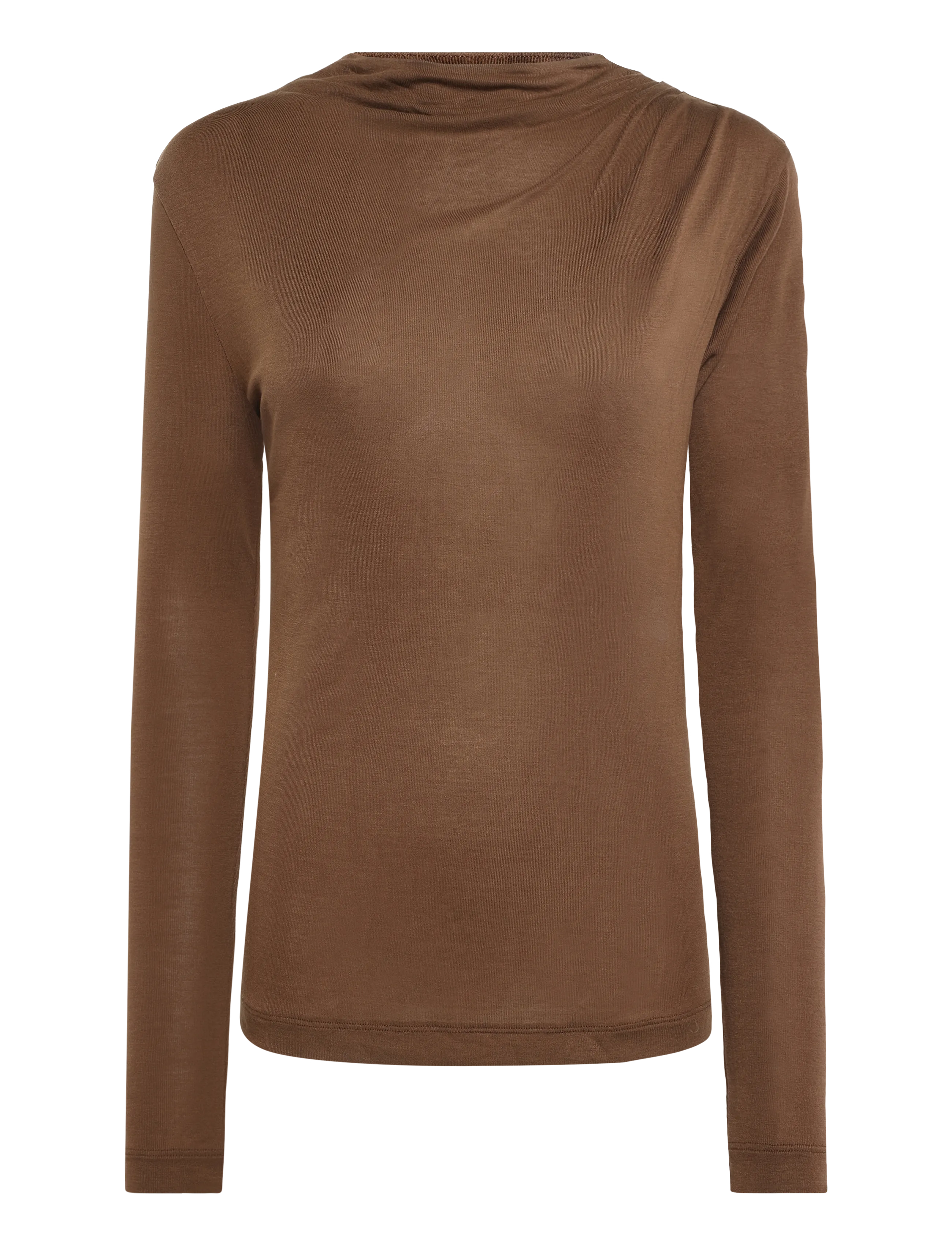 Marc O'Polo T-Shirt, Longsleeve - Pikkade varrukatega topid - DARK WALNUT / brown