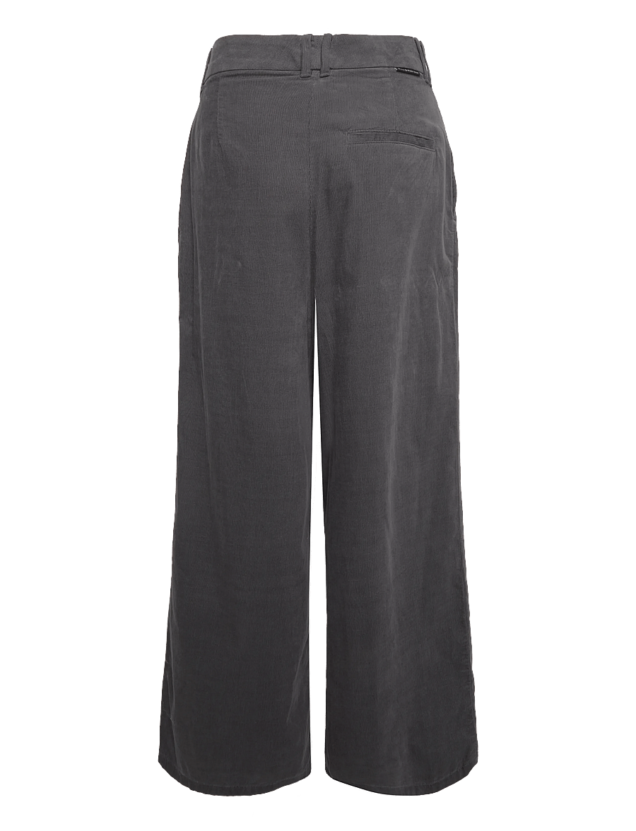 Marc O'Polo - Woven Pants - wide leg trousers - light graphite - 2