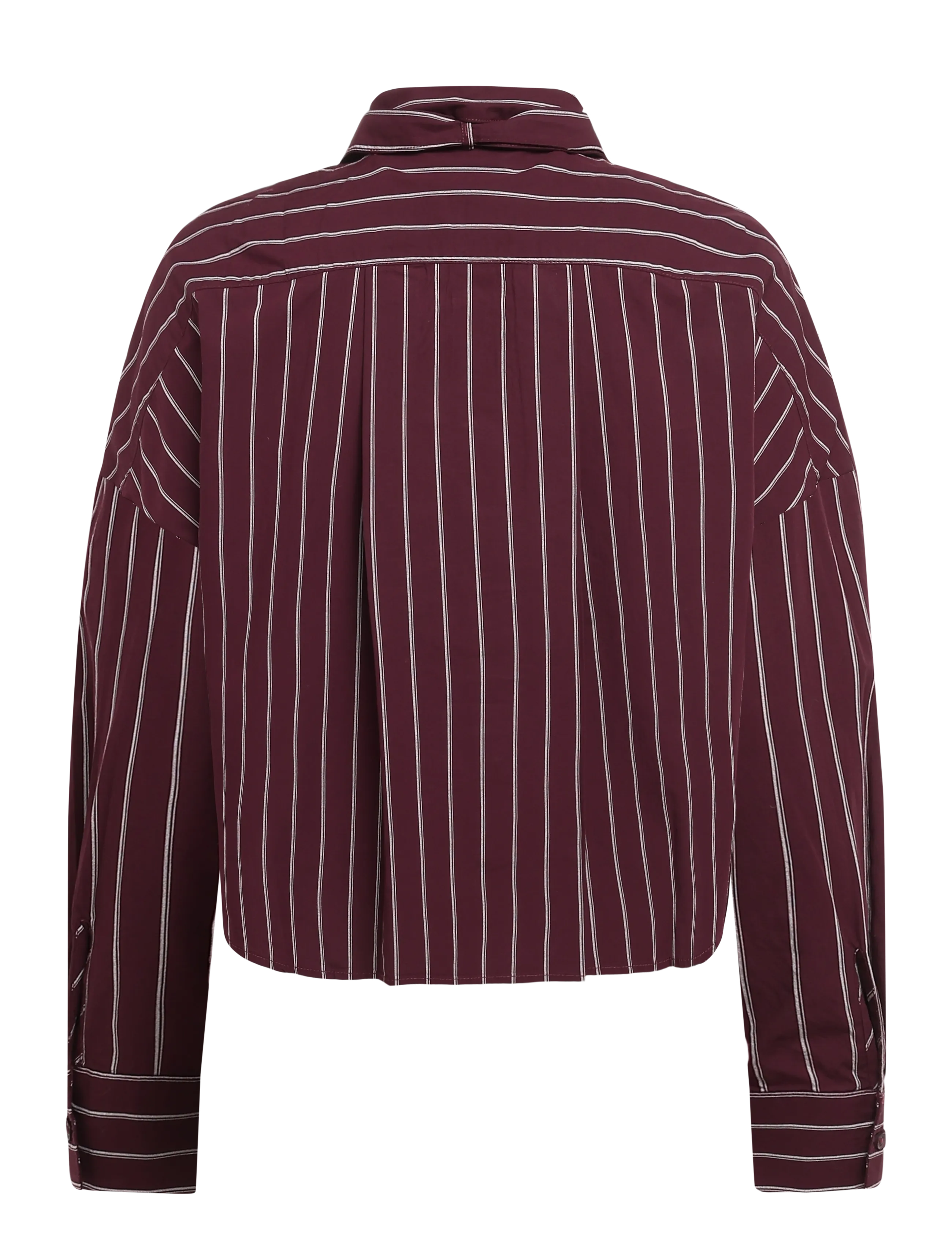 Marc O'Polo - Woven Blouses Longsleeve - langærmede bluser - dark red_multi_02 - 2