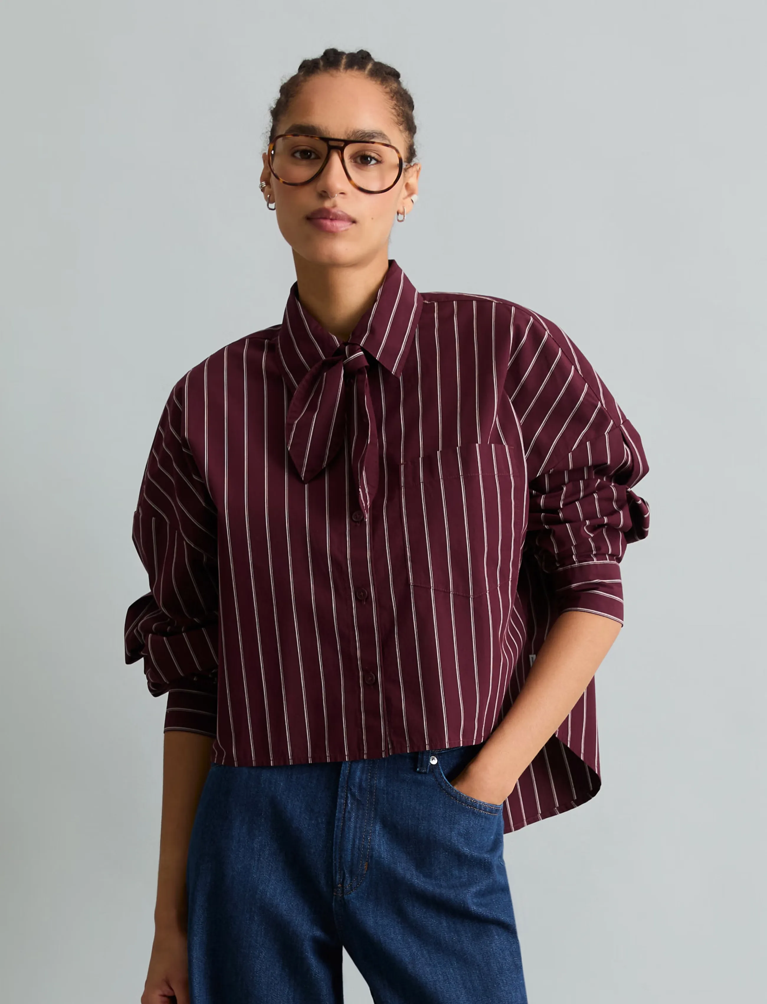 Woven Blouses Longsleeve