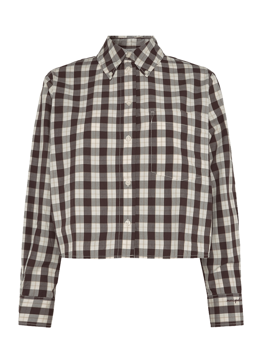 Marc O'Polo - Woven Blouses Longsleeve - pikkade varrukatega särgid - offwhite_multi_03 - 1