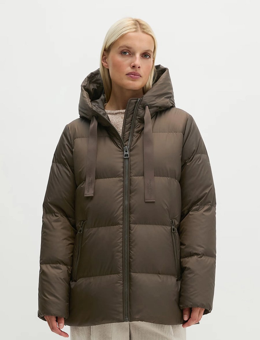 Marc O'Polo - Woven Outdoor Jackets - quilted jackets - burnt coffee - 0