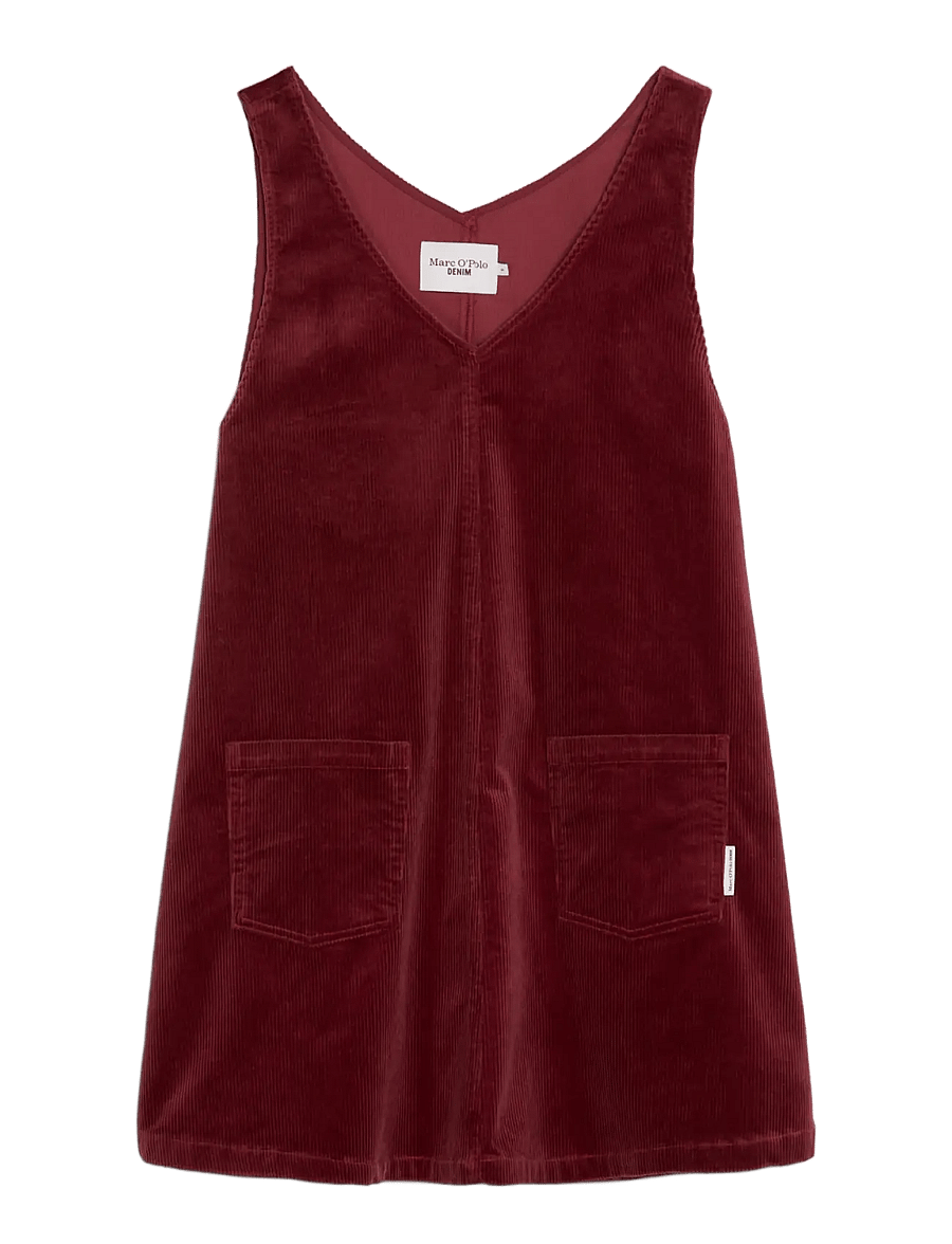 Marc O'Polo - Woven Dresses - short dresses - deep burgundy - 1