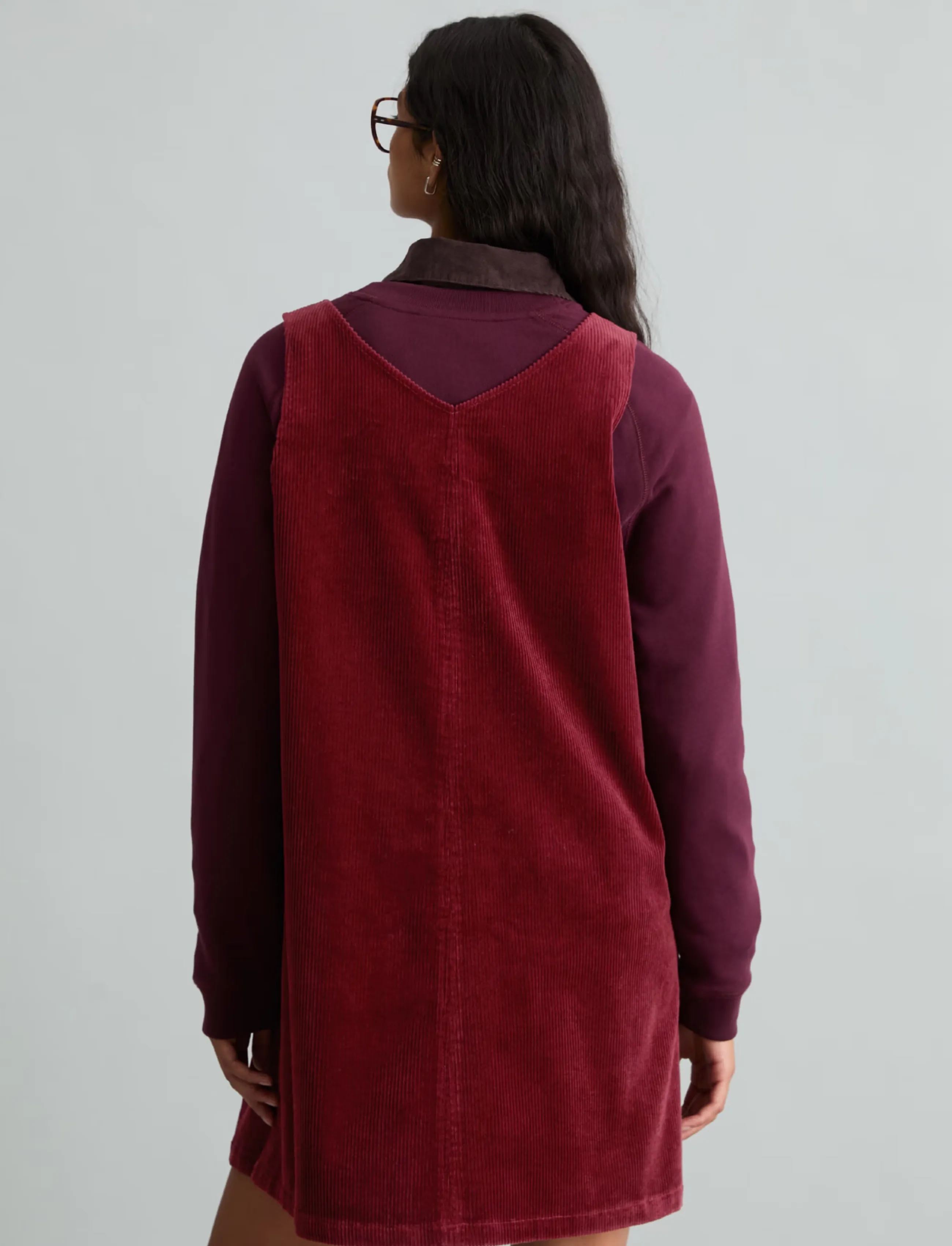 Marc O'Polo - Woven Dresses - short dresses - deep burgundy - 2