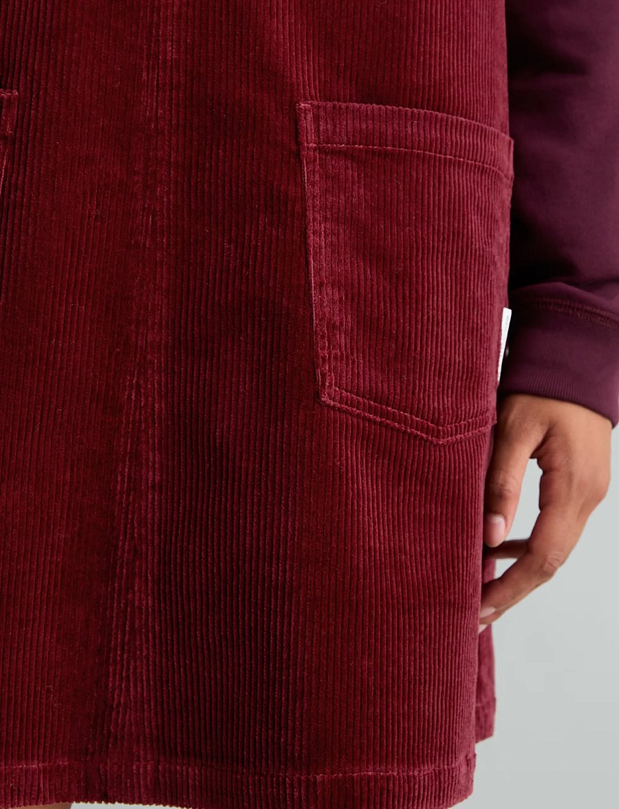 Marc O'Polo - Woven Dresses - short dresses - deep burgundy - 3