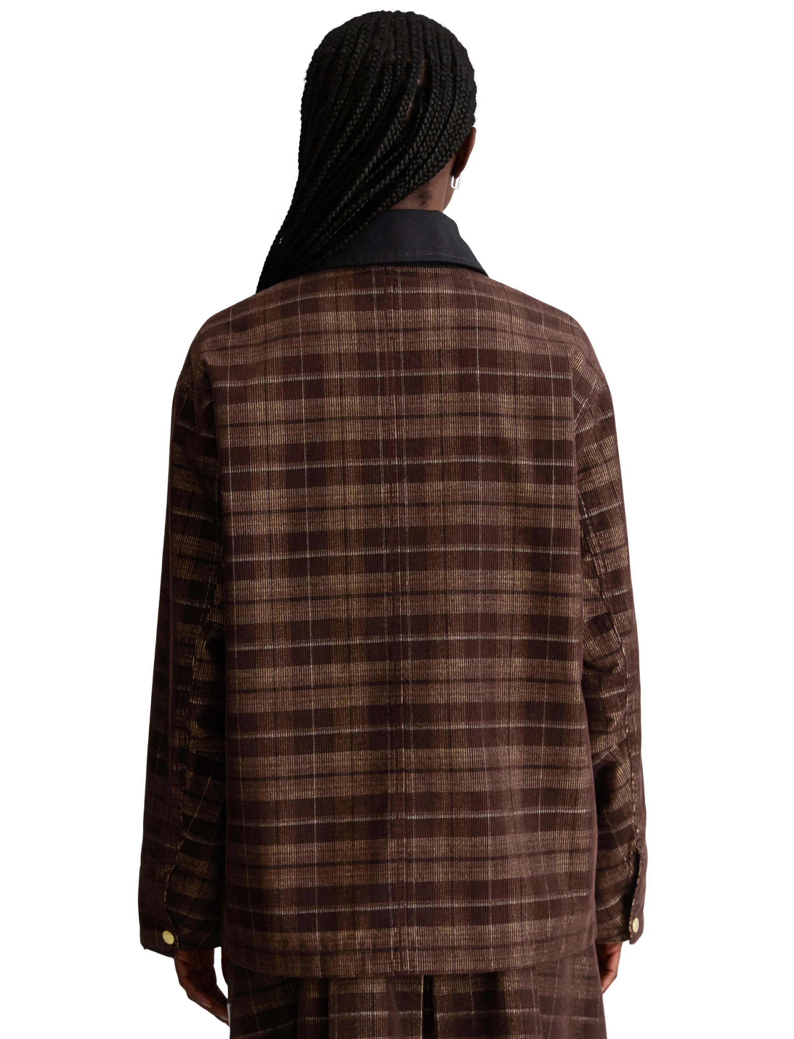 Marc O'Polo - Woven Outdoor Jackets,Corduroy CheckBarn - utility-jacken - medium brown_multi_01 - 2