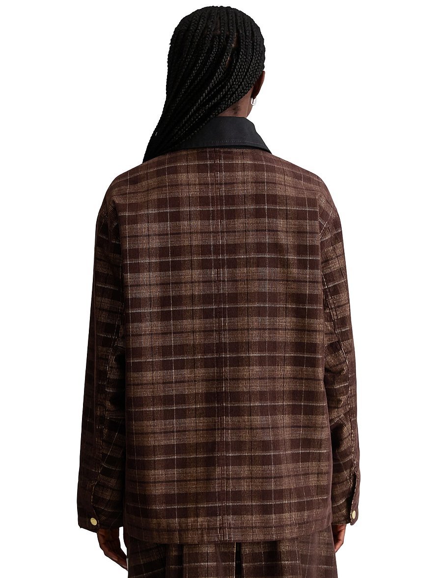 Marc O'Polo - Woven Outdoor Jackets,Corduroy CheckBarn - utility-jacken - medium brown_multi_01 - 2