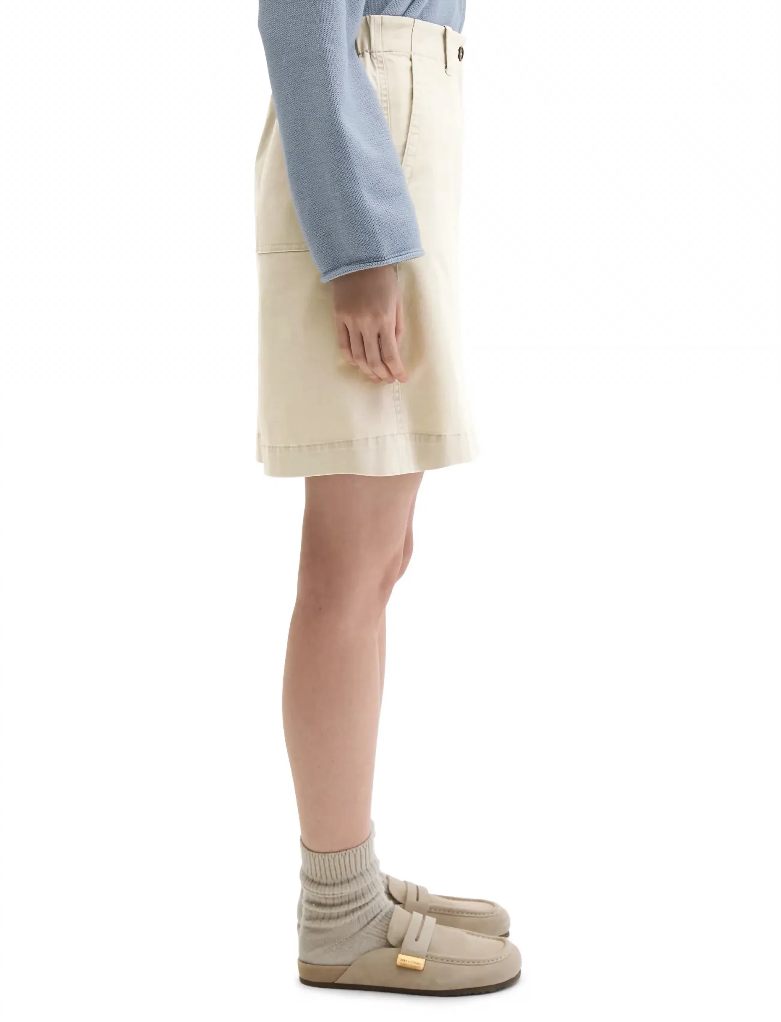 Marc O'Polo - WOVEN SKIRTS - korta kjolar - linen beige - 3