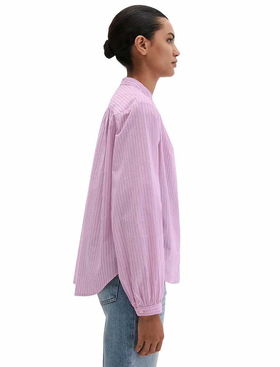Marc O'Polo - SHIRTS/BLOUSES LONG SLEEVE - langärmelige blusen - multi/ mellow rose - 4