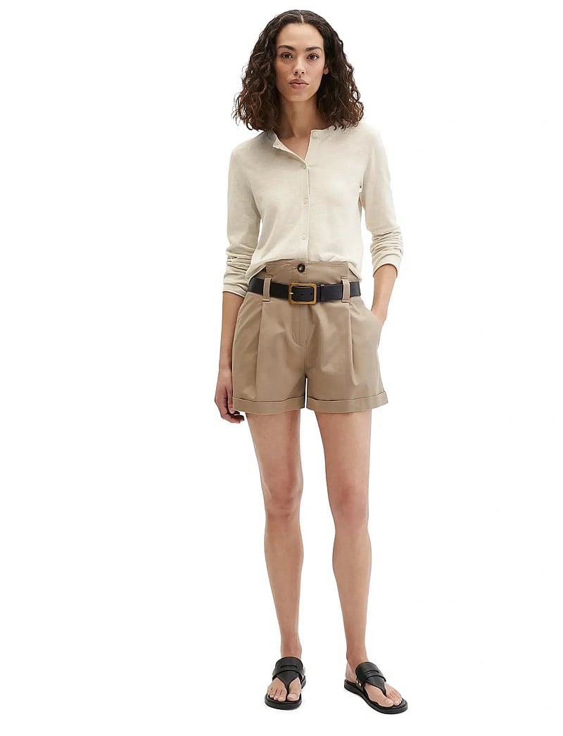 Marc O'Polo - CARDIGANS LONG SLEEVE - cardigans - gray silk - 4