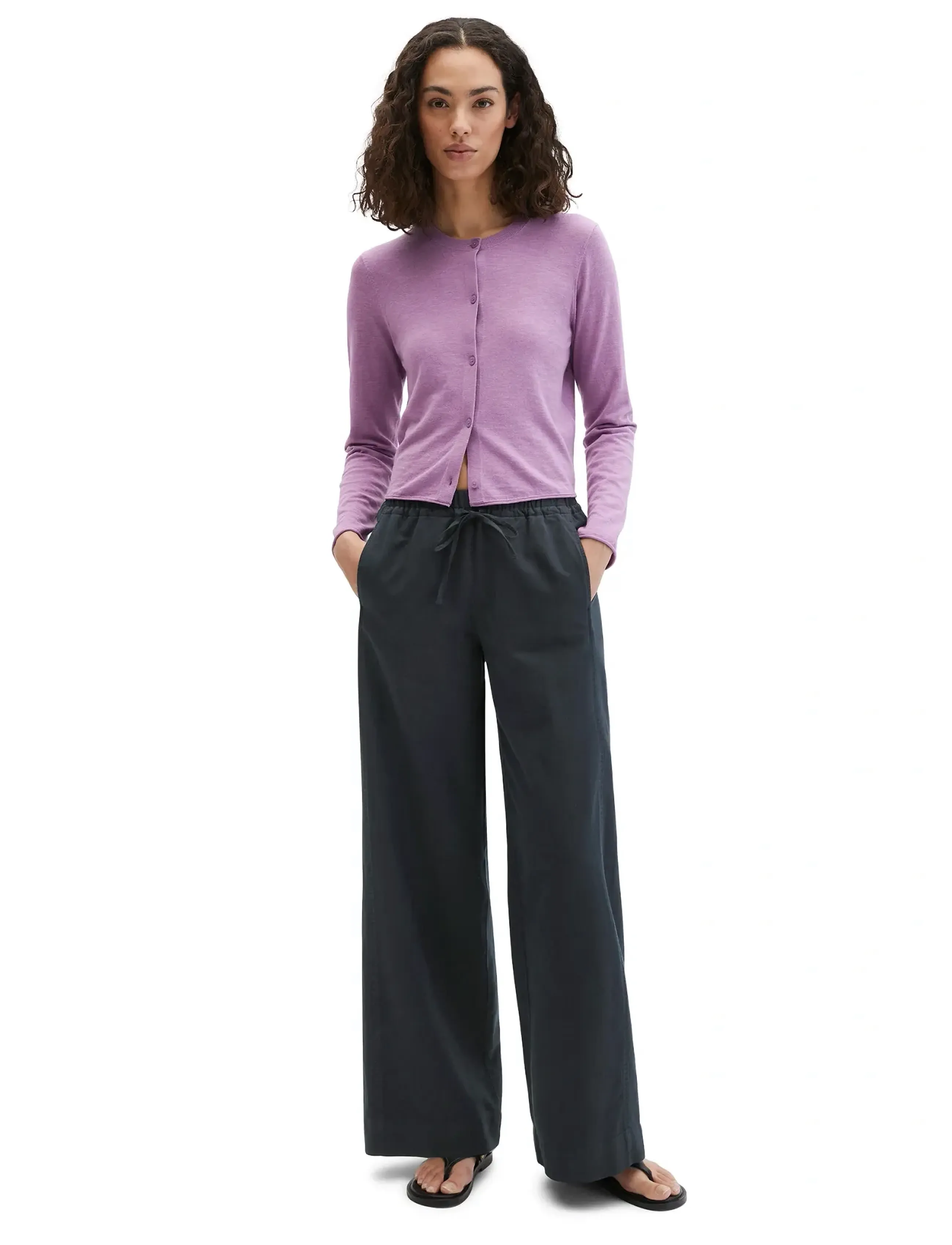 Marc O'Polo - CARDIGANS LONG SLEEVE - cardigans - warm lilac - 4