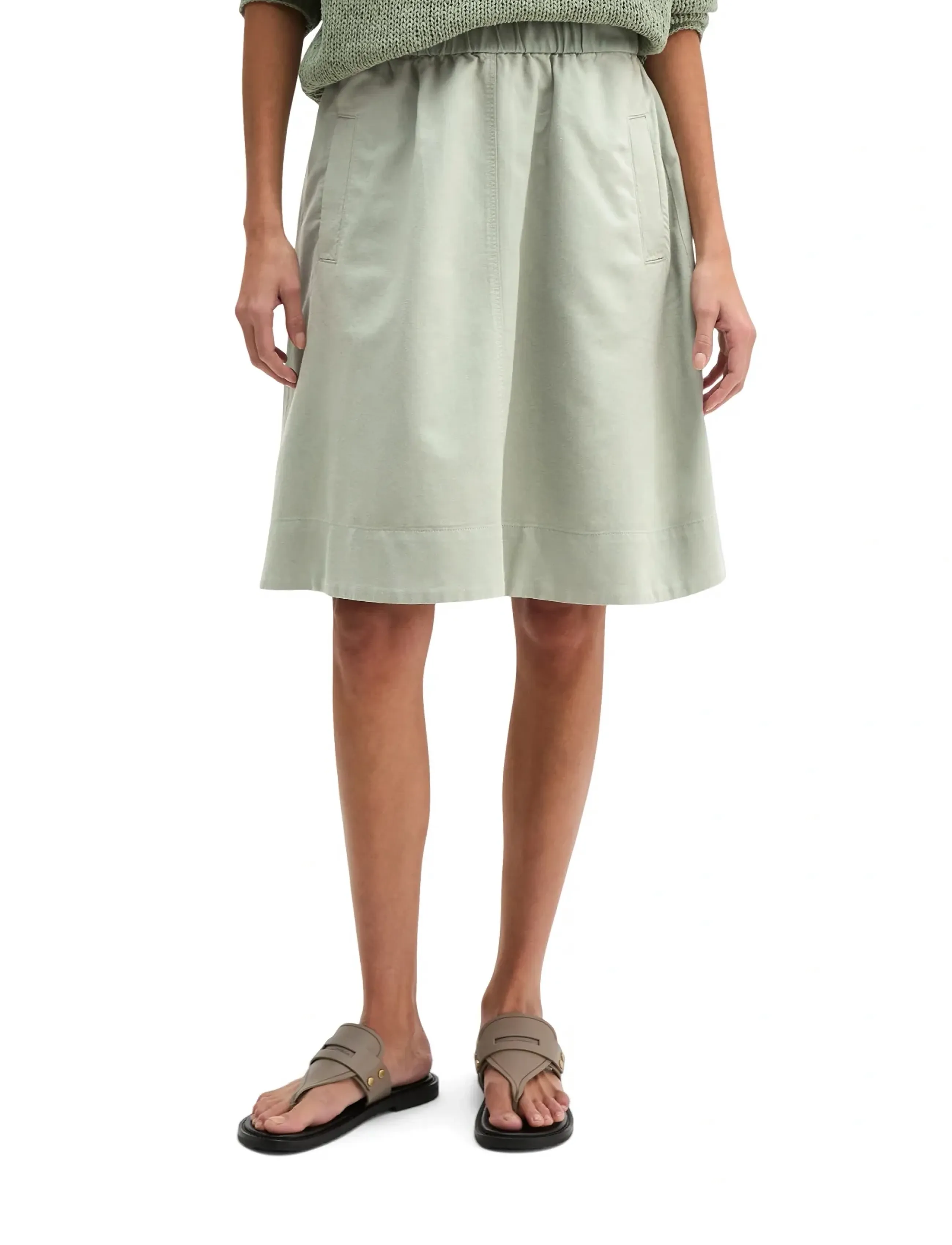 Marc O'Polo WOVEN SKIRTS - Short skirts - FRESH SAGE / green