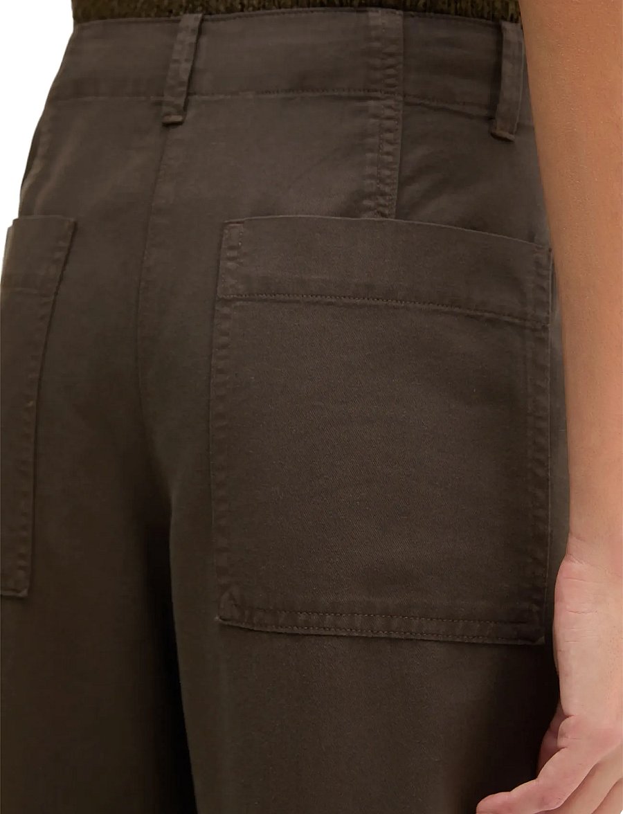Marc O'Polo - WOVEN PANTS - culottes - burnt coffee - 3