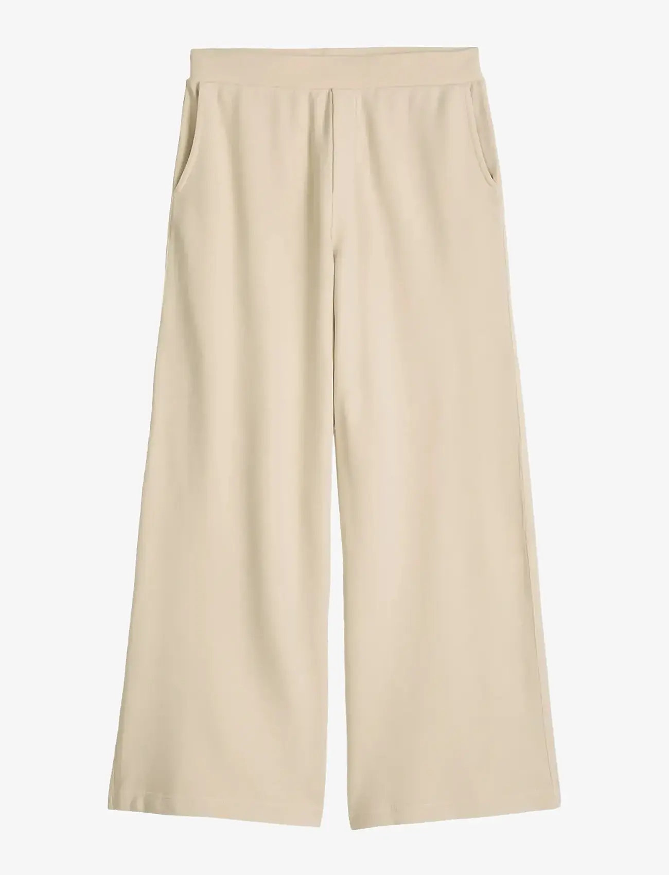 Marc O'Polo - JERSEY PANTS - hverdags stil - linen beige - 1