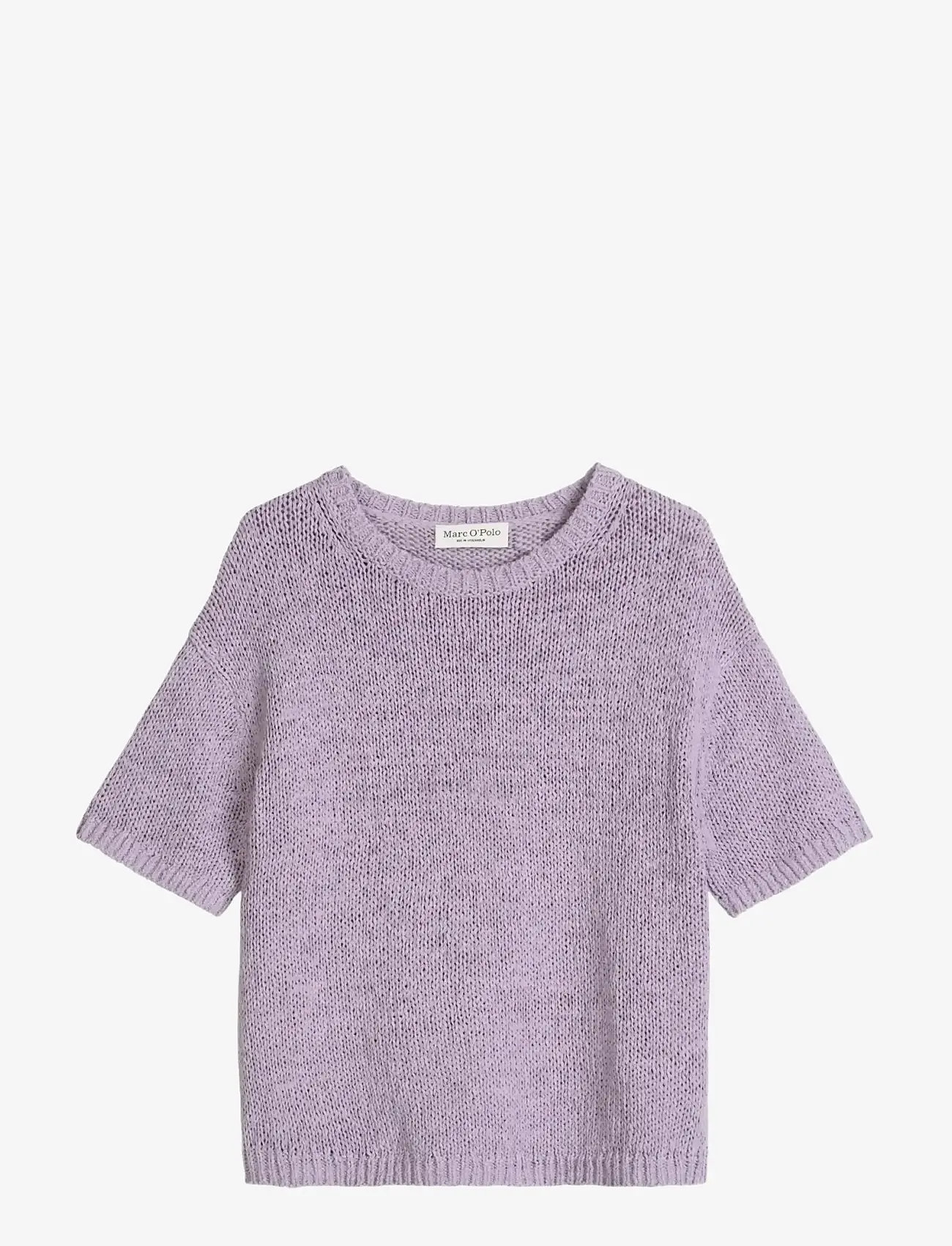 Marc O'Polo - PULLOVER SHORT SLEEVE - striktrøjer - dusty lavender - 1