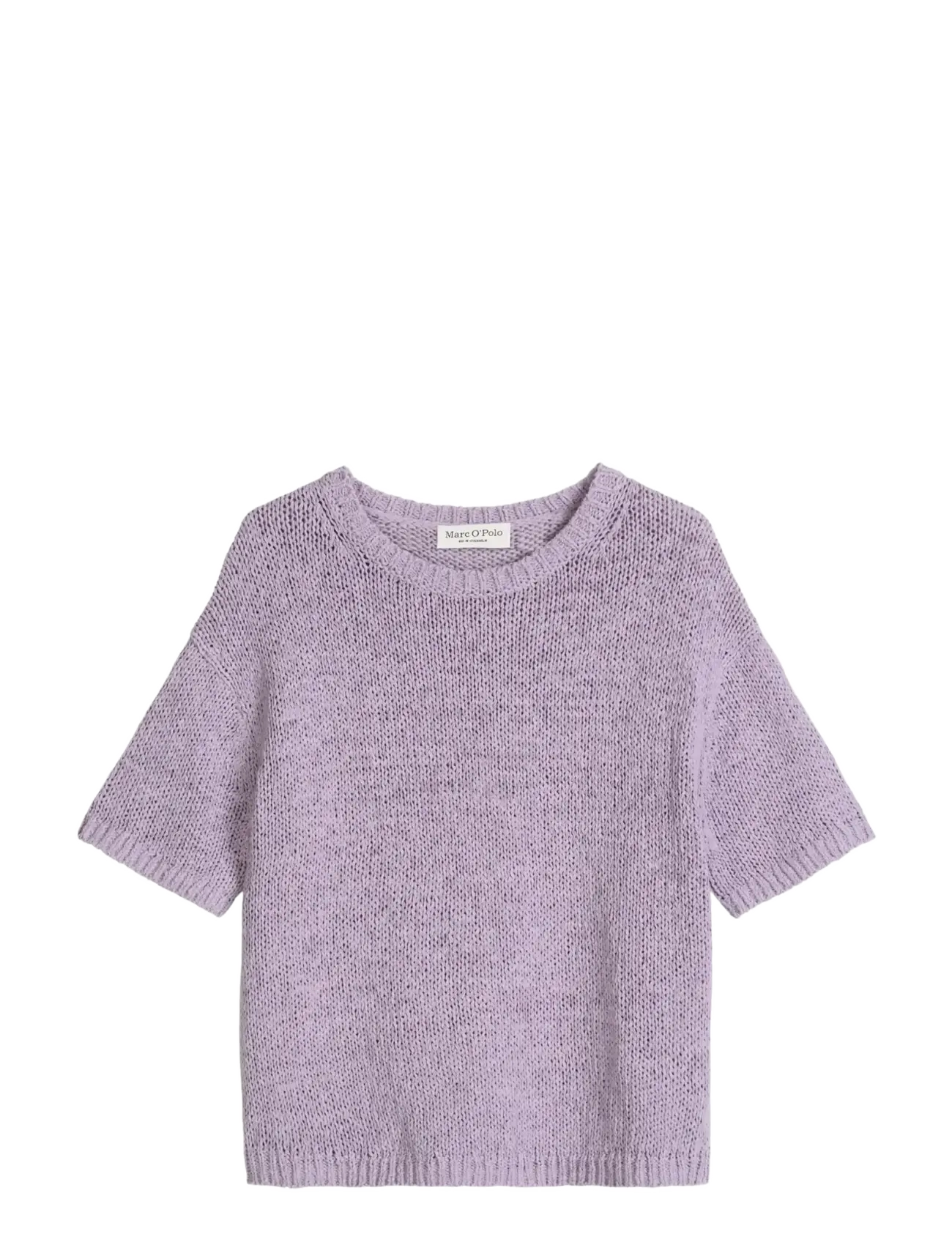 Marc O'Polo PULLOVER SHORT SLEEVE - Strickmode - DUSTY LAVENDER / purple