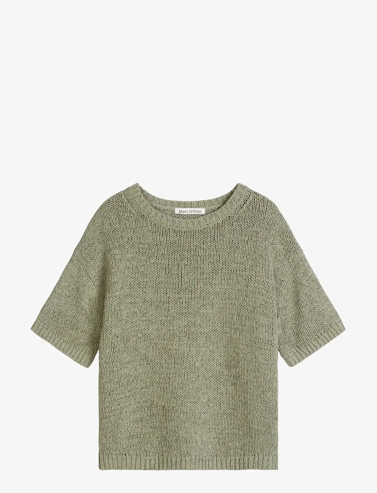 Marc O'Polo - PULLOVER SHORT SLEEVE - sviitrid - fresh sage - 1